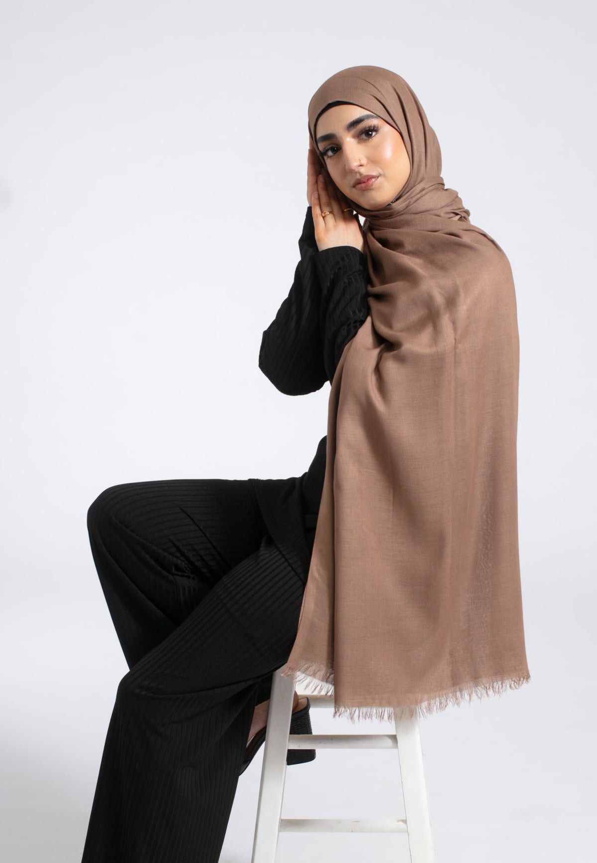 Bambi Brown Modal Hijab