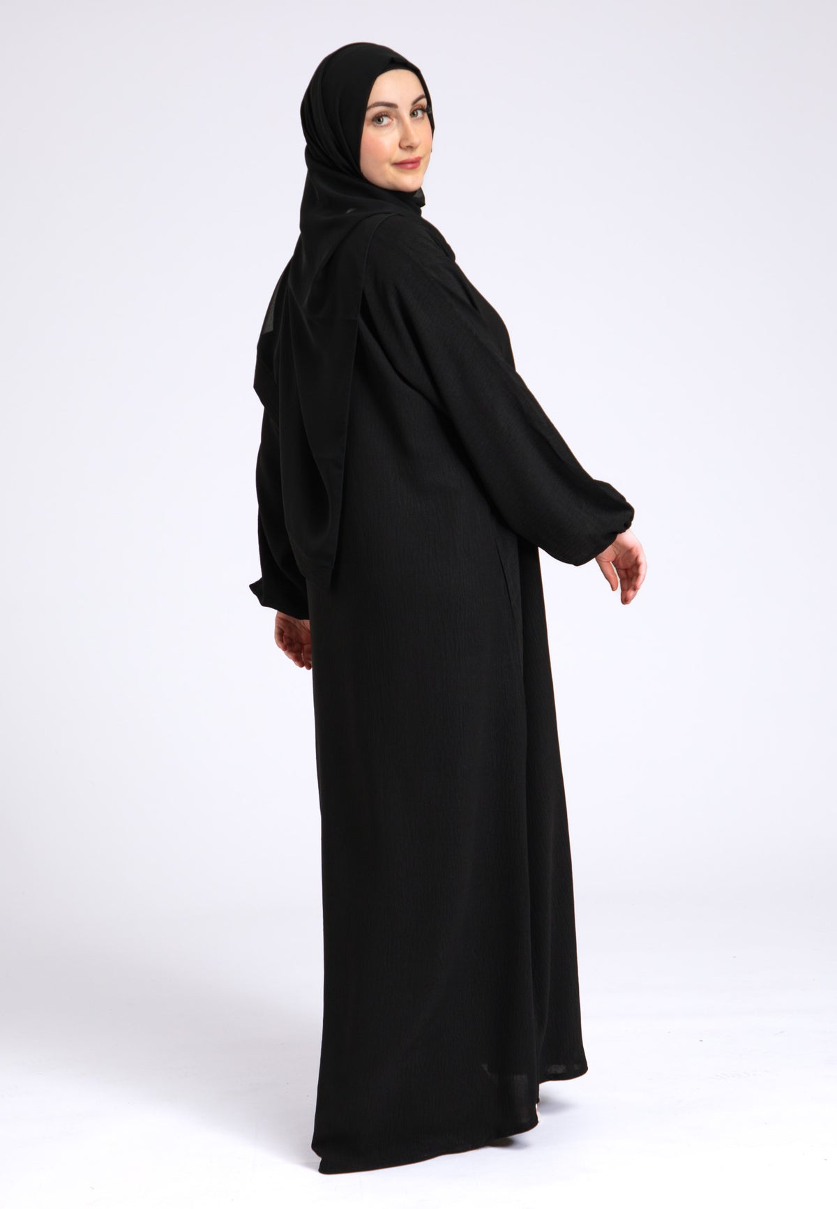 Basic Everyday Abaya Black