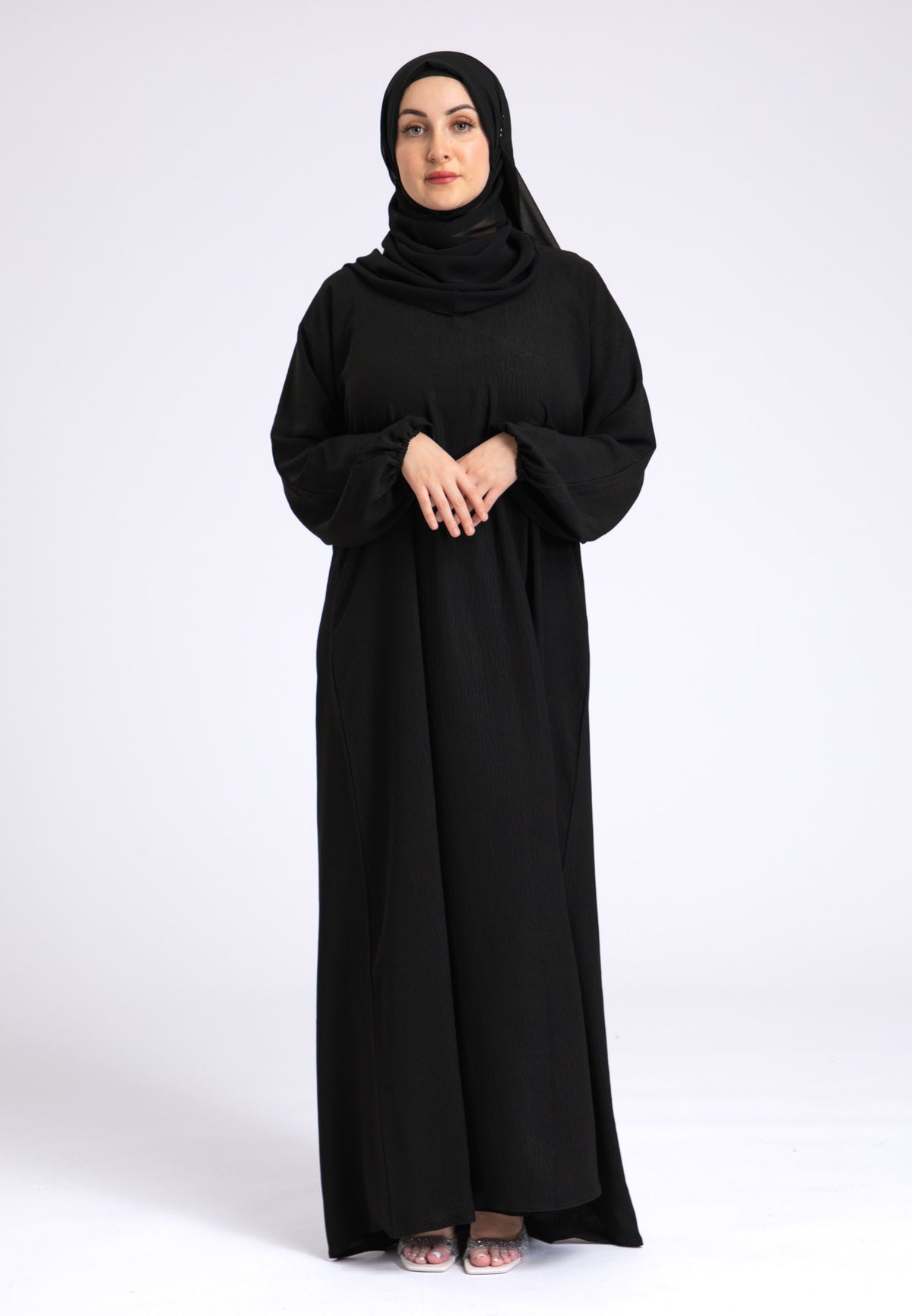Basic Everyday Abaya Black