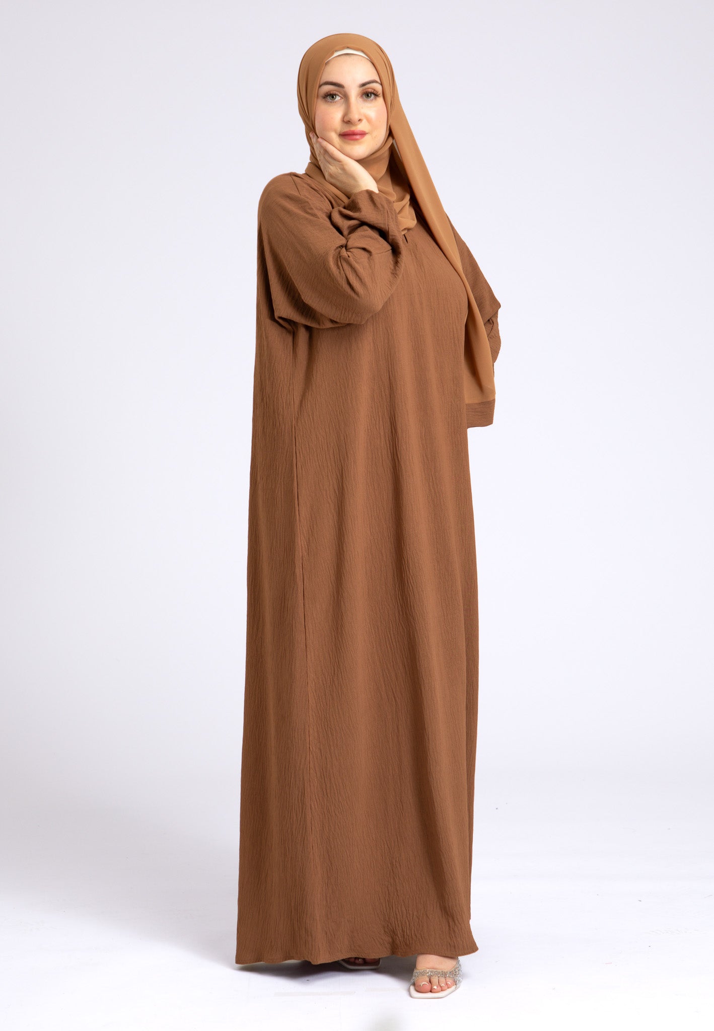 Tan abaya discount