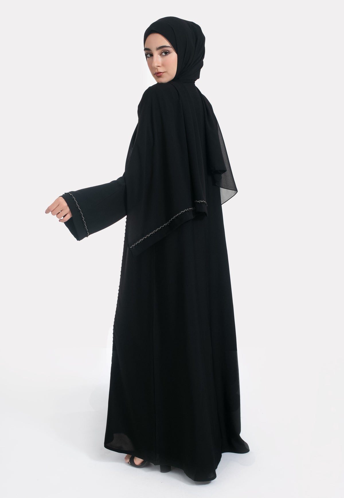 Dainty Embellishments on Hijab & Sleeves