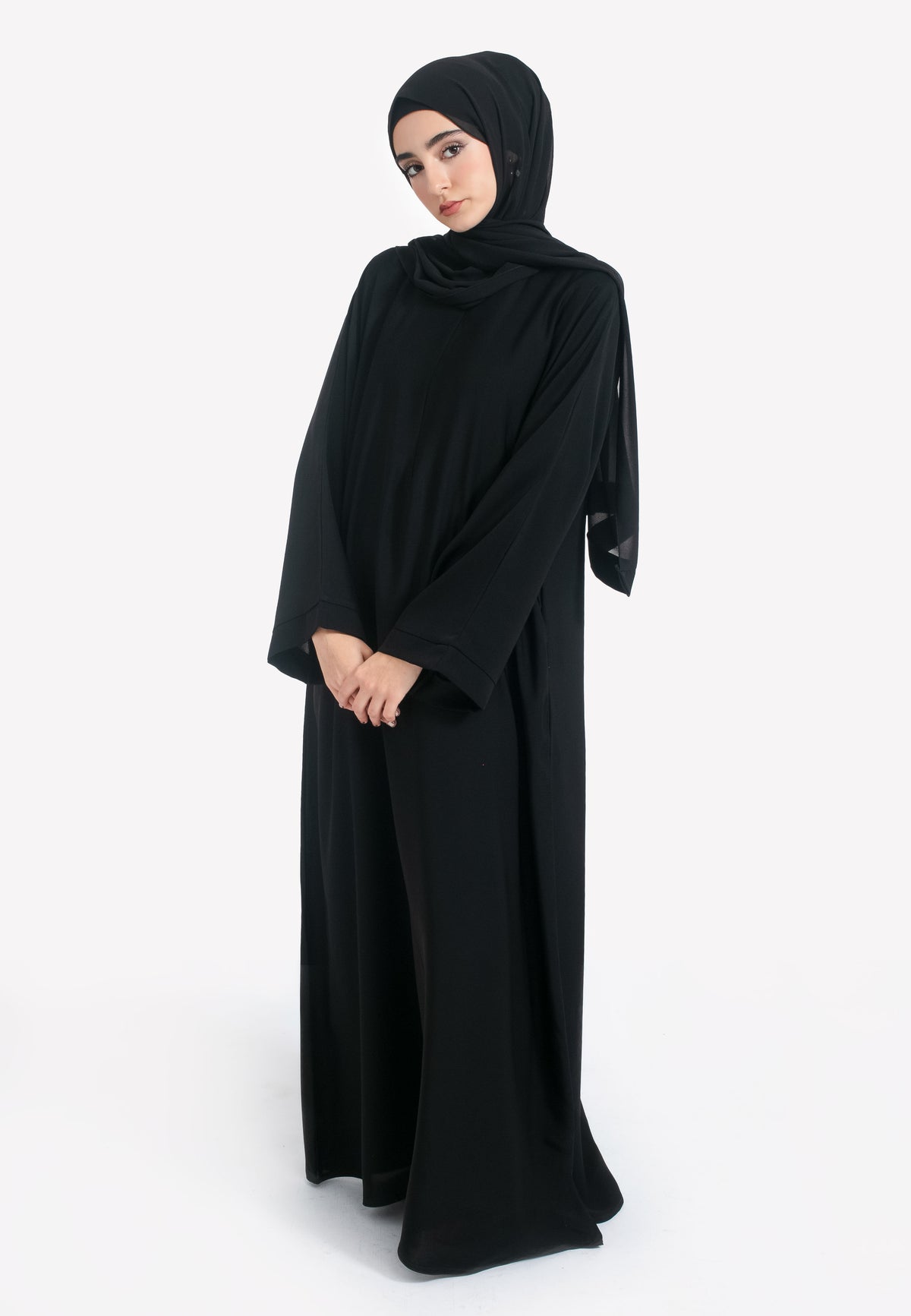Plain Black Everyday Abaya