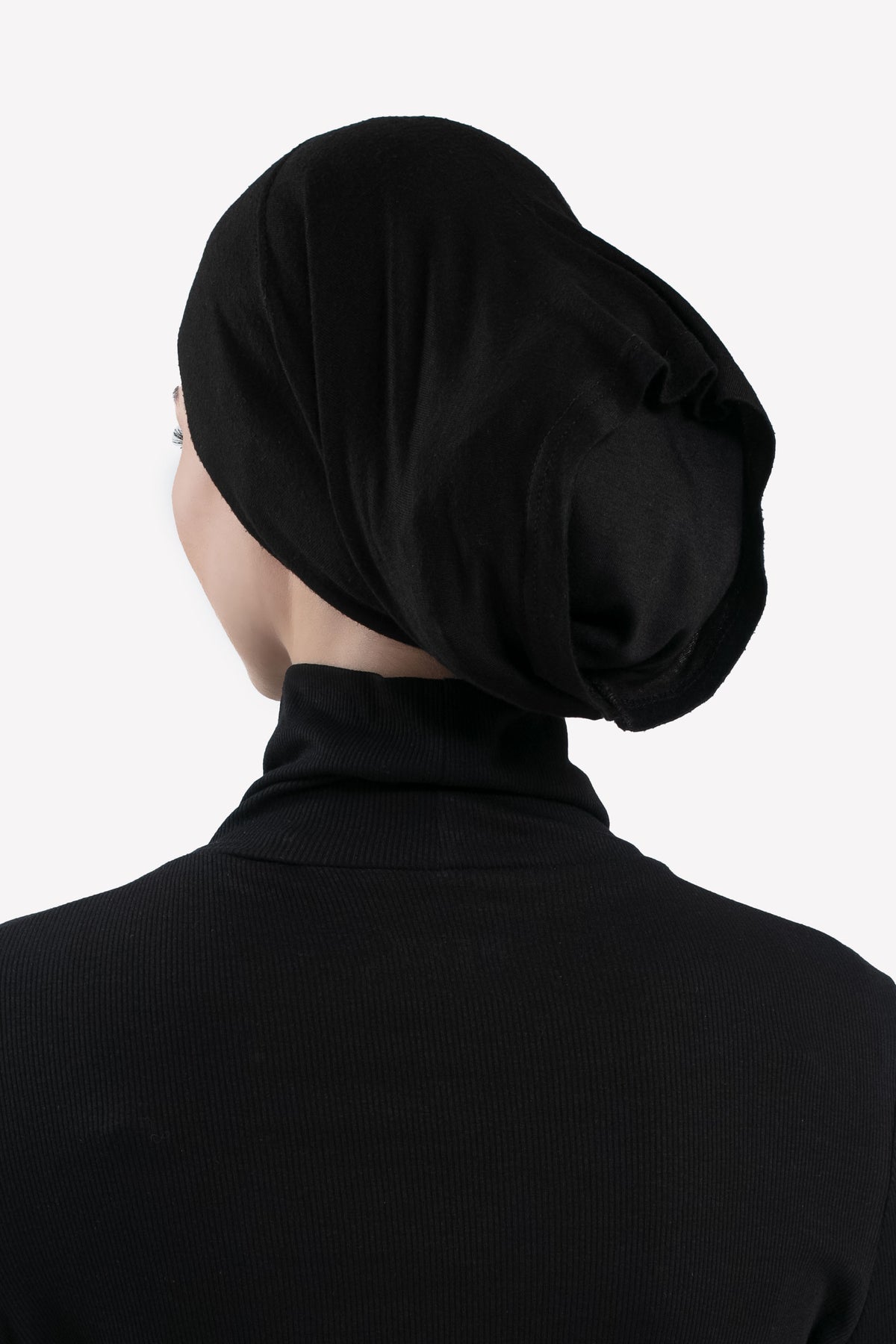 Black Hijab Tube Undercap