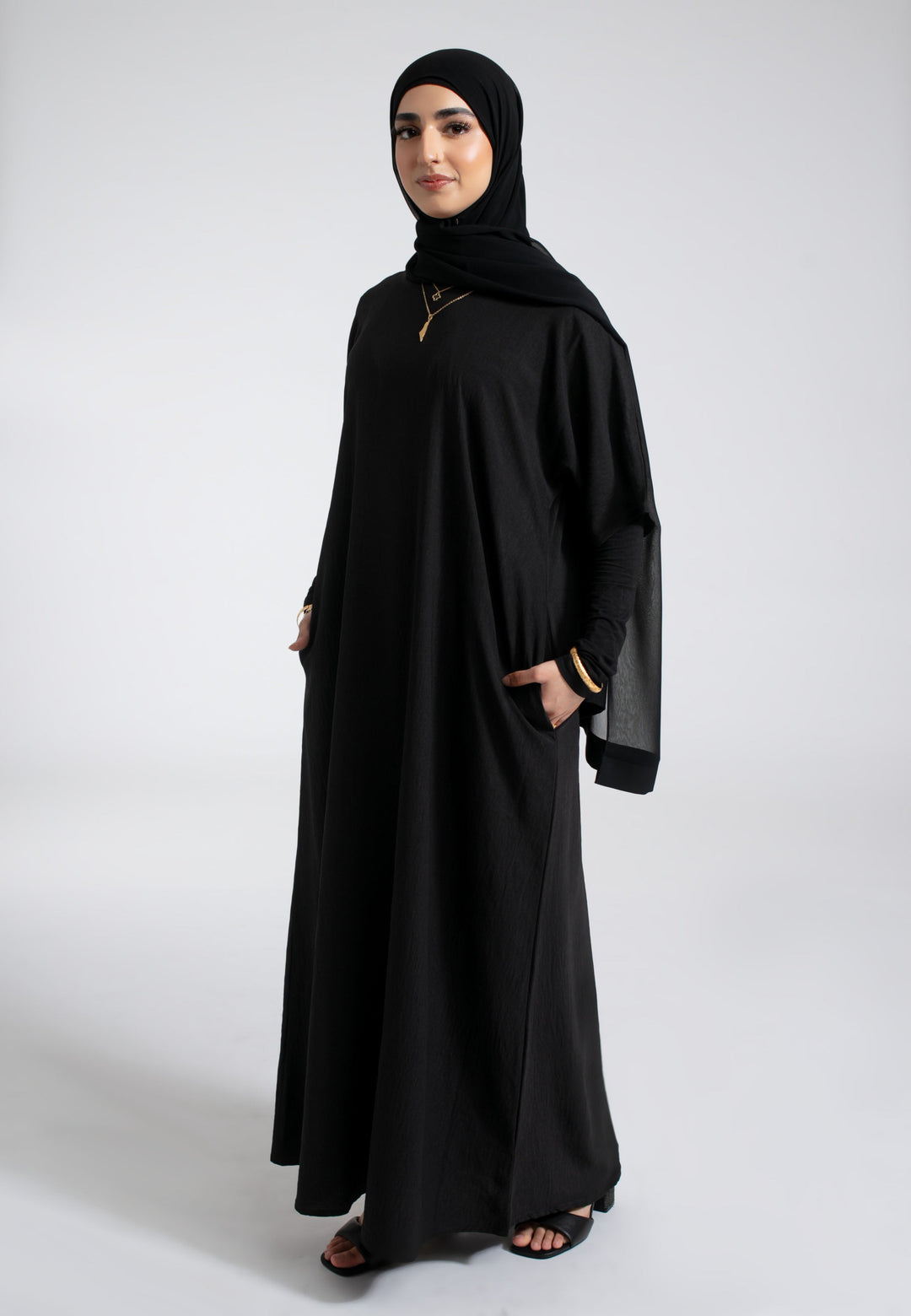 black dress muslimah The Perfect Black Dress for Special Occasions