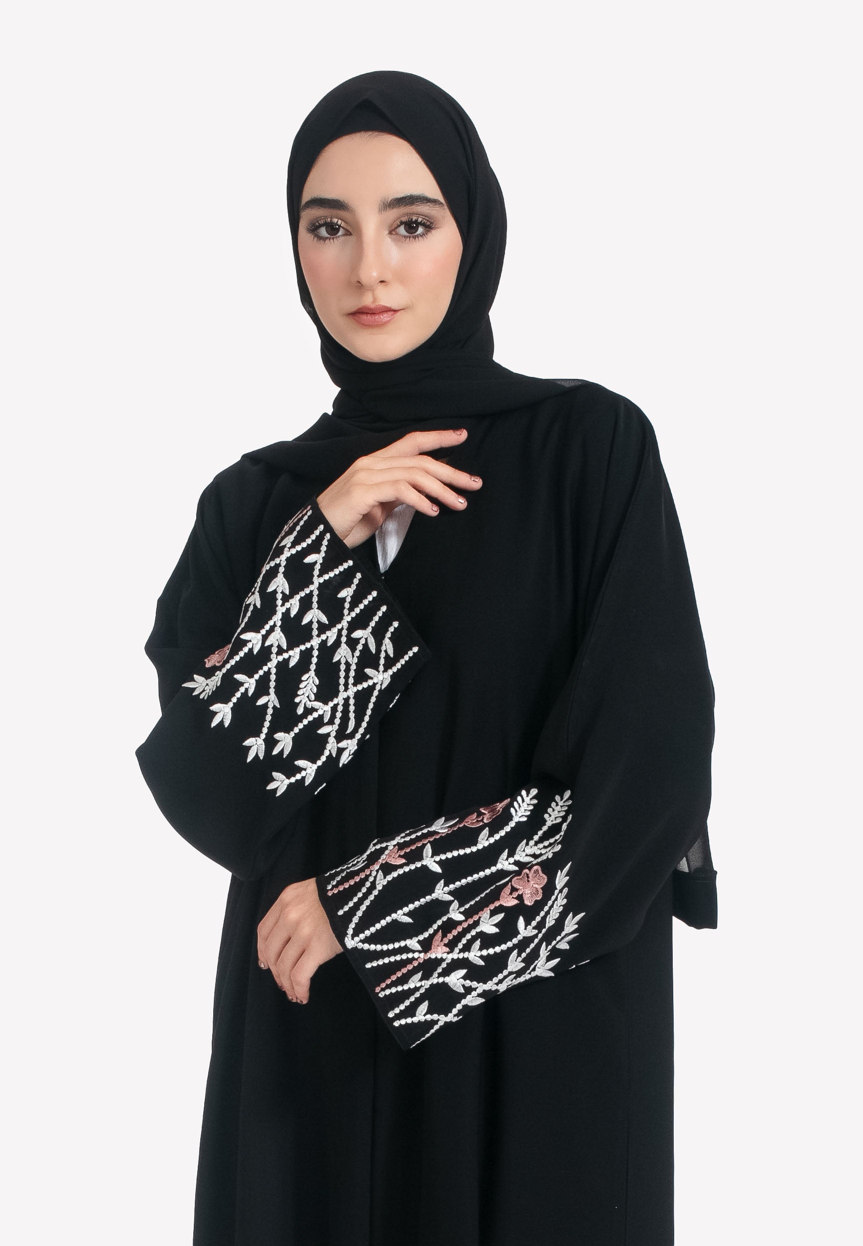 Shop Embroidered Abayas | Open & Closed Designs by Hayah Al-Muslimah