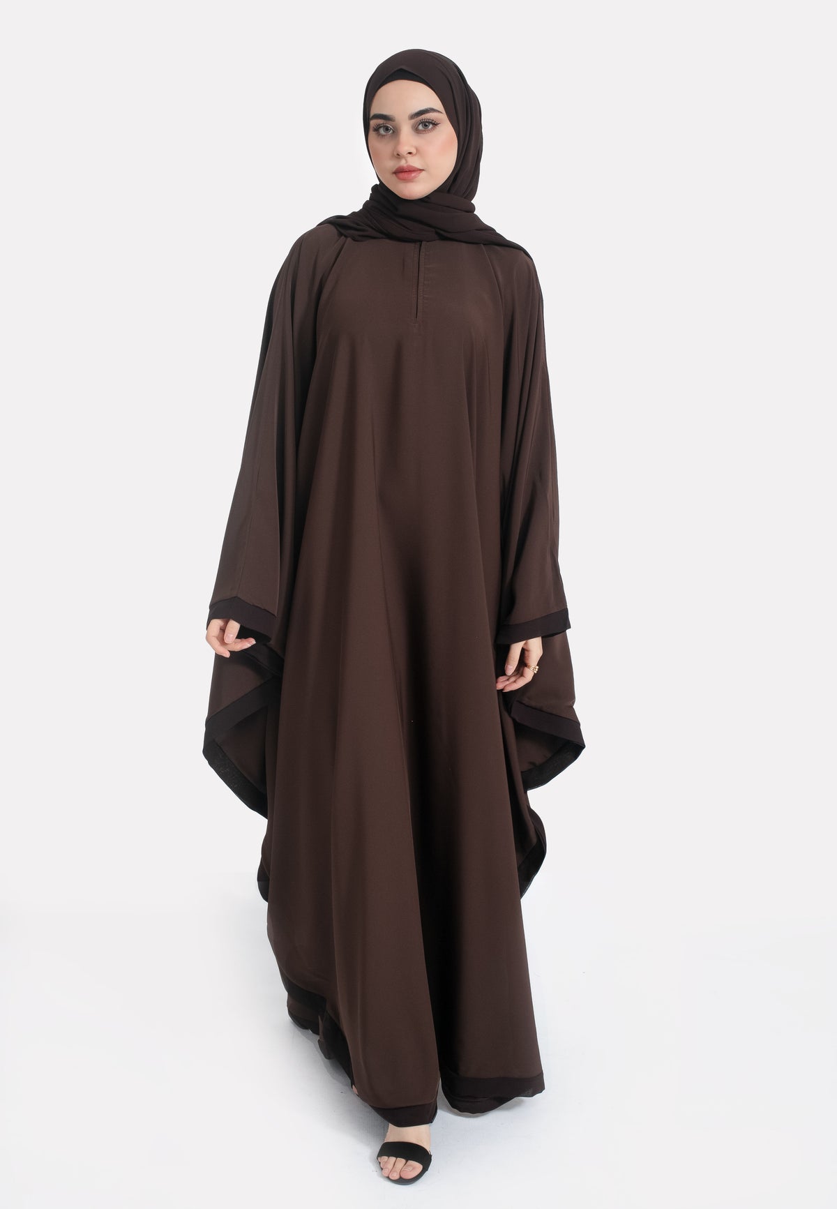 Brown Butterfly Farasha - Front