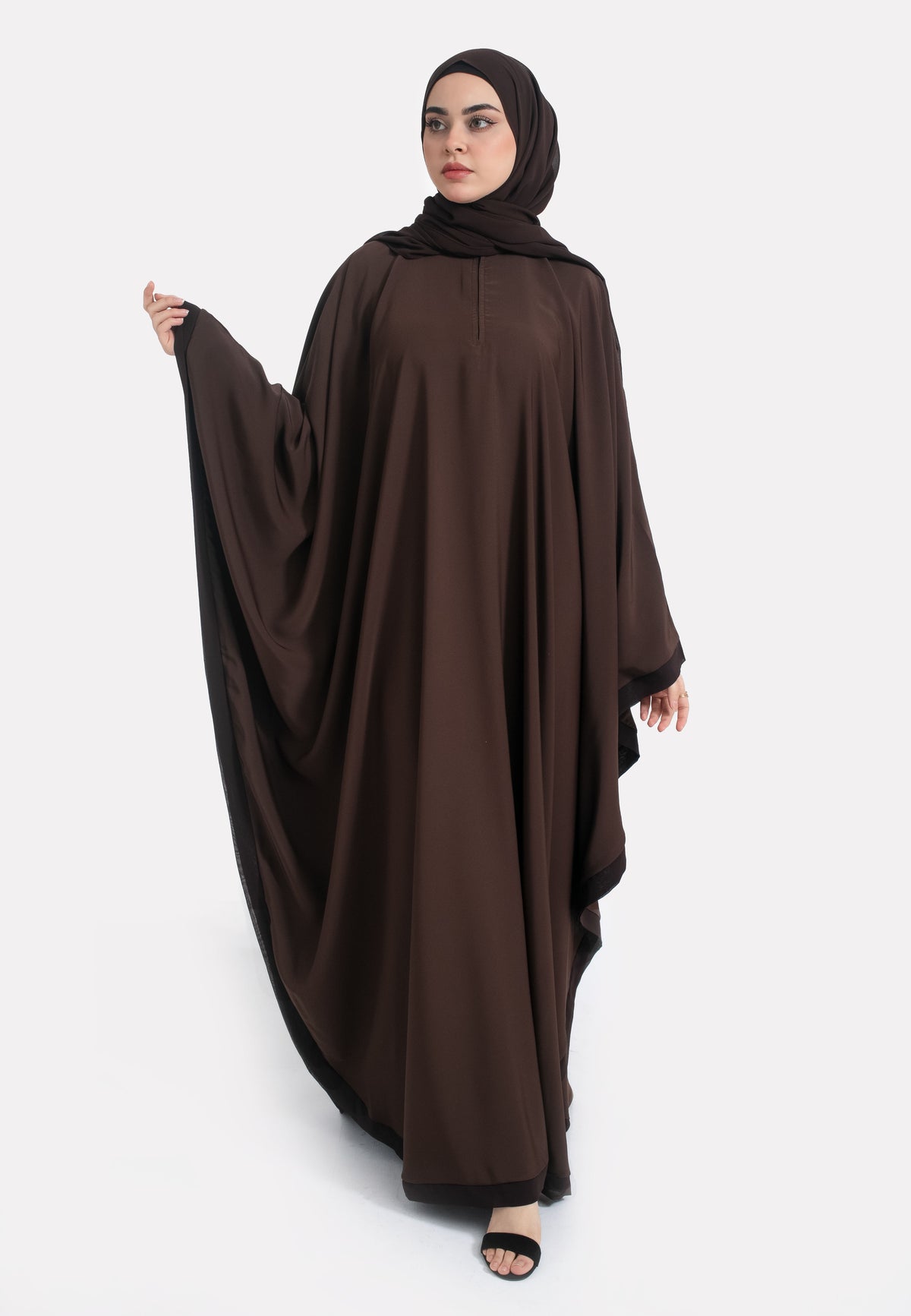 Brown Butterfly Farasha - Front