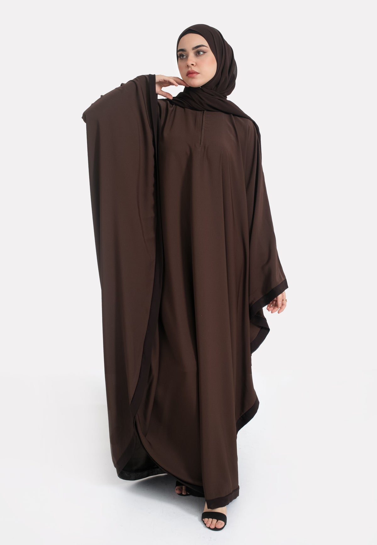 Brown Butterfly Farasha - Front