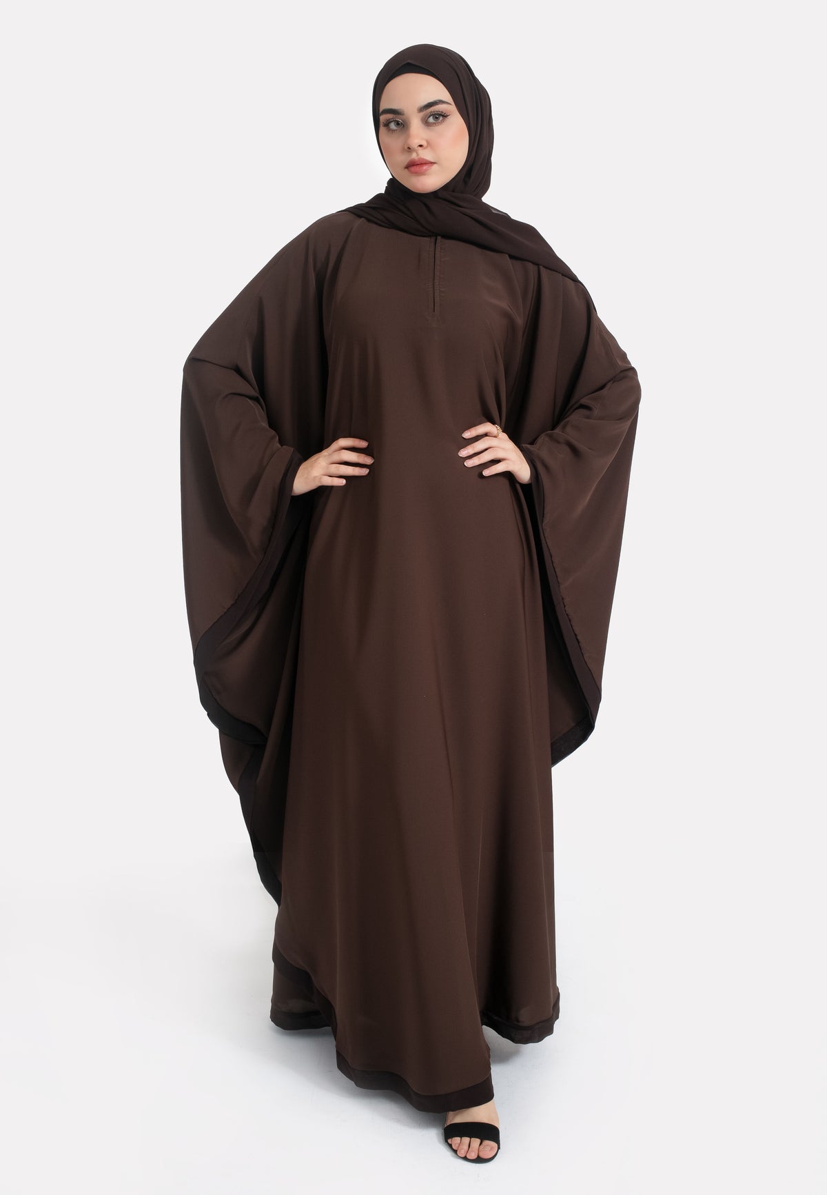 Brown Butterfly Farasha - Front