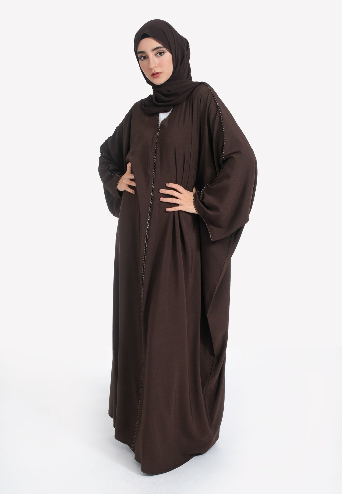 Brown Closed Dainty Farasha