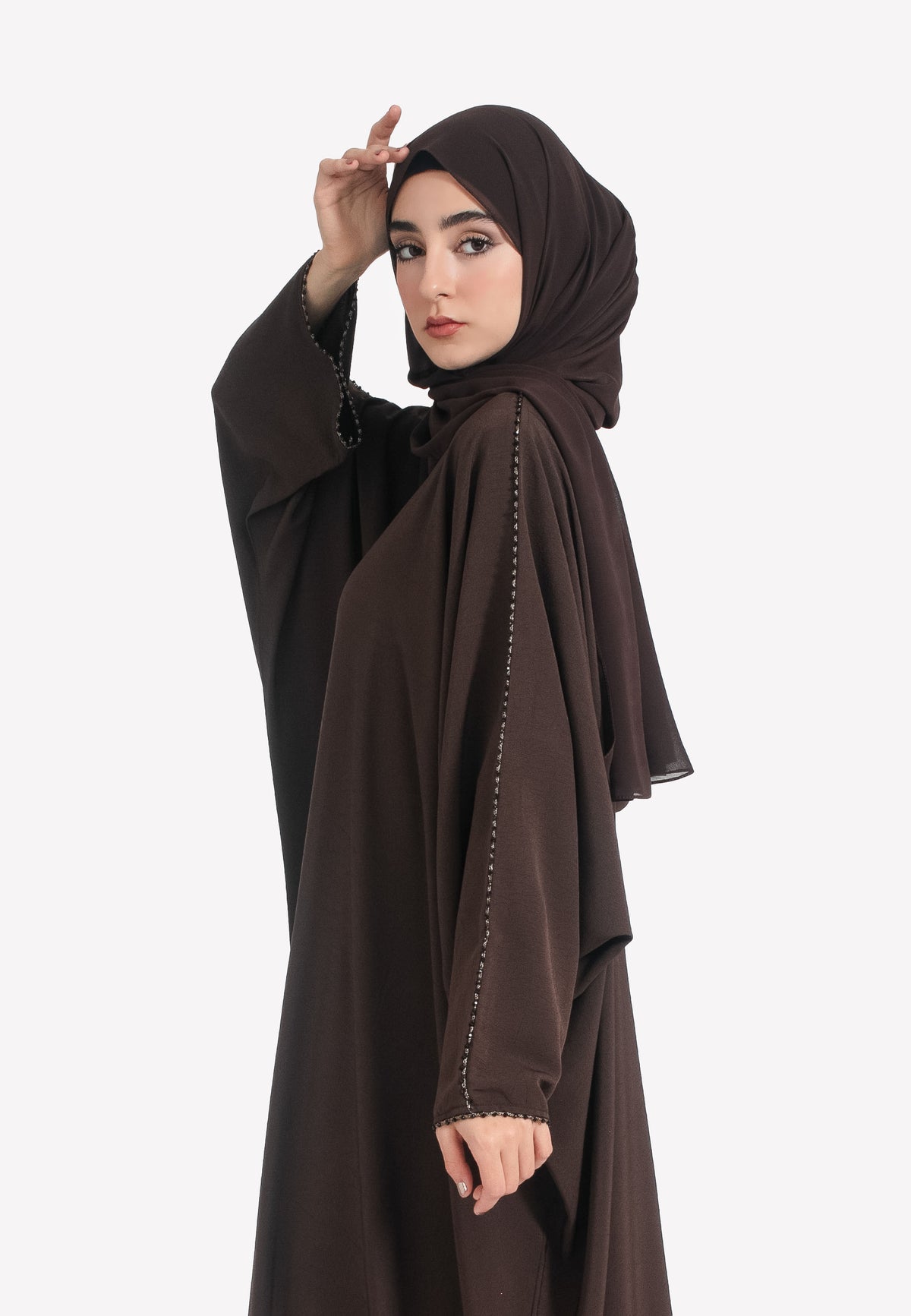 Details of Brown Dainty Farasha