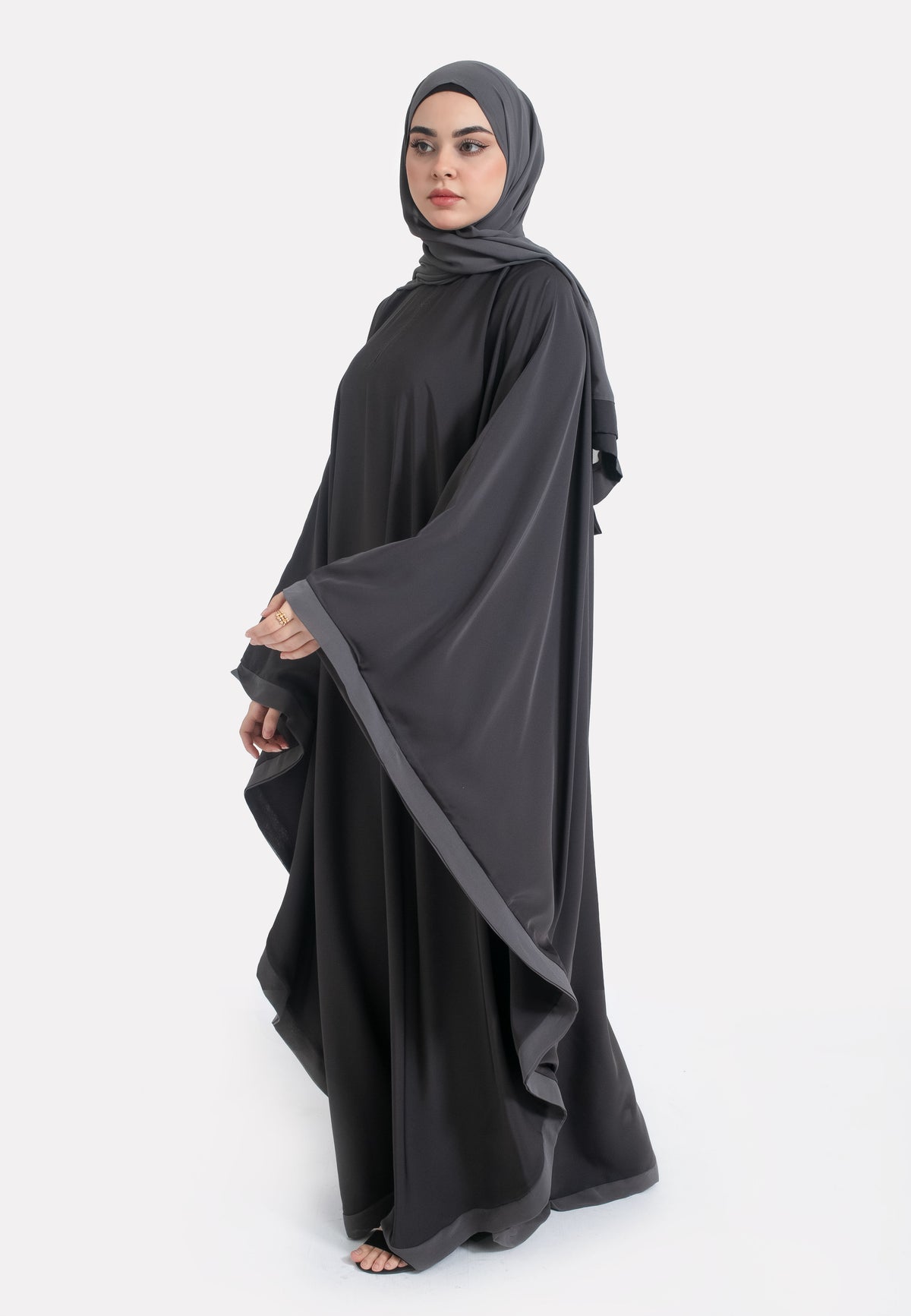 Charcoal Butterfly Farasha - Side