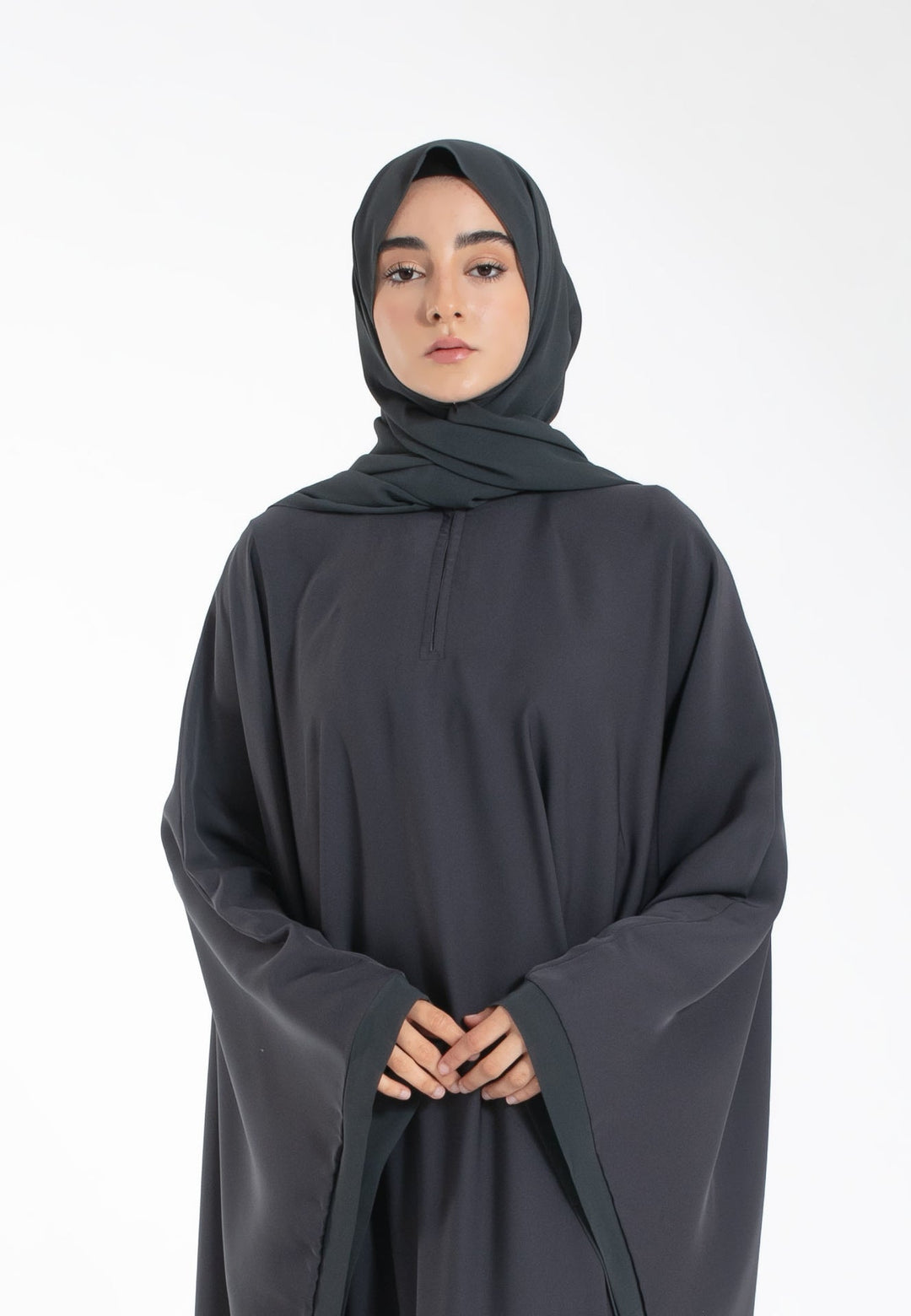 Charcoal Grey Farasha