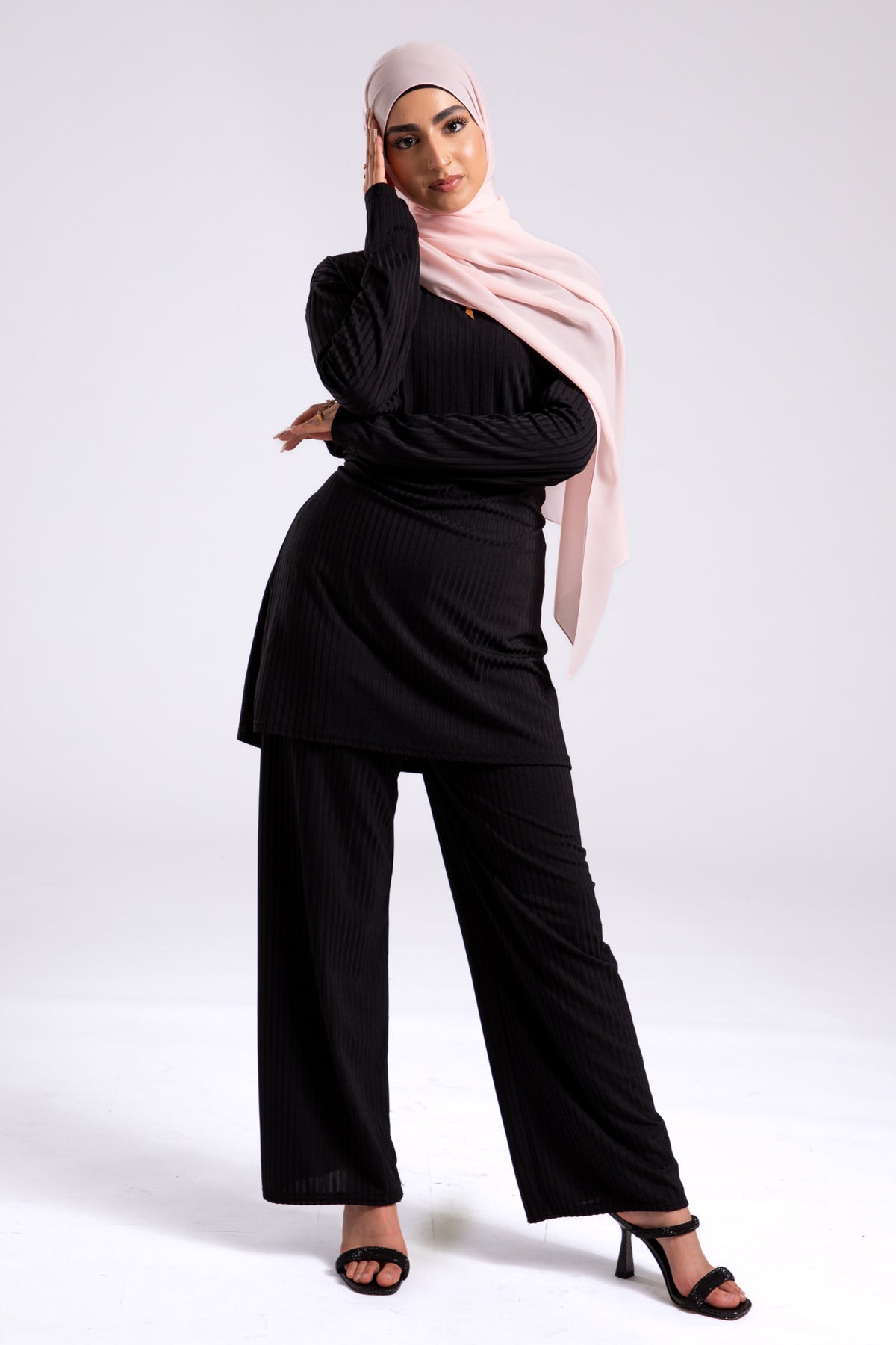 Peach Soft Chiffon Hijab