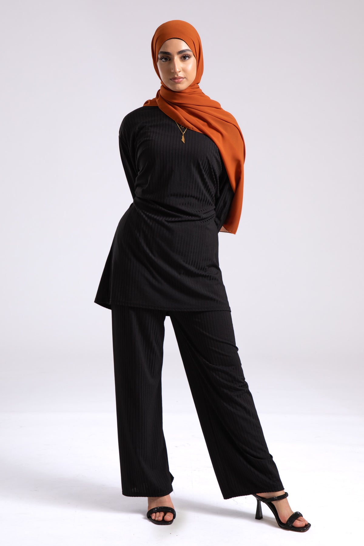 Saffron Orange Soft Chiffon Hijab
