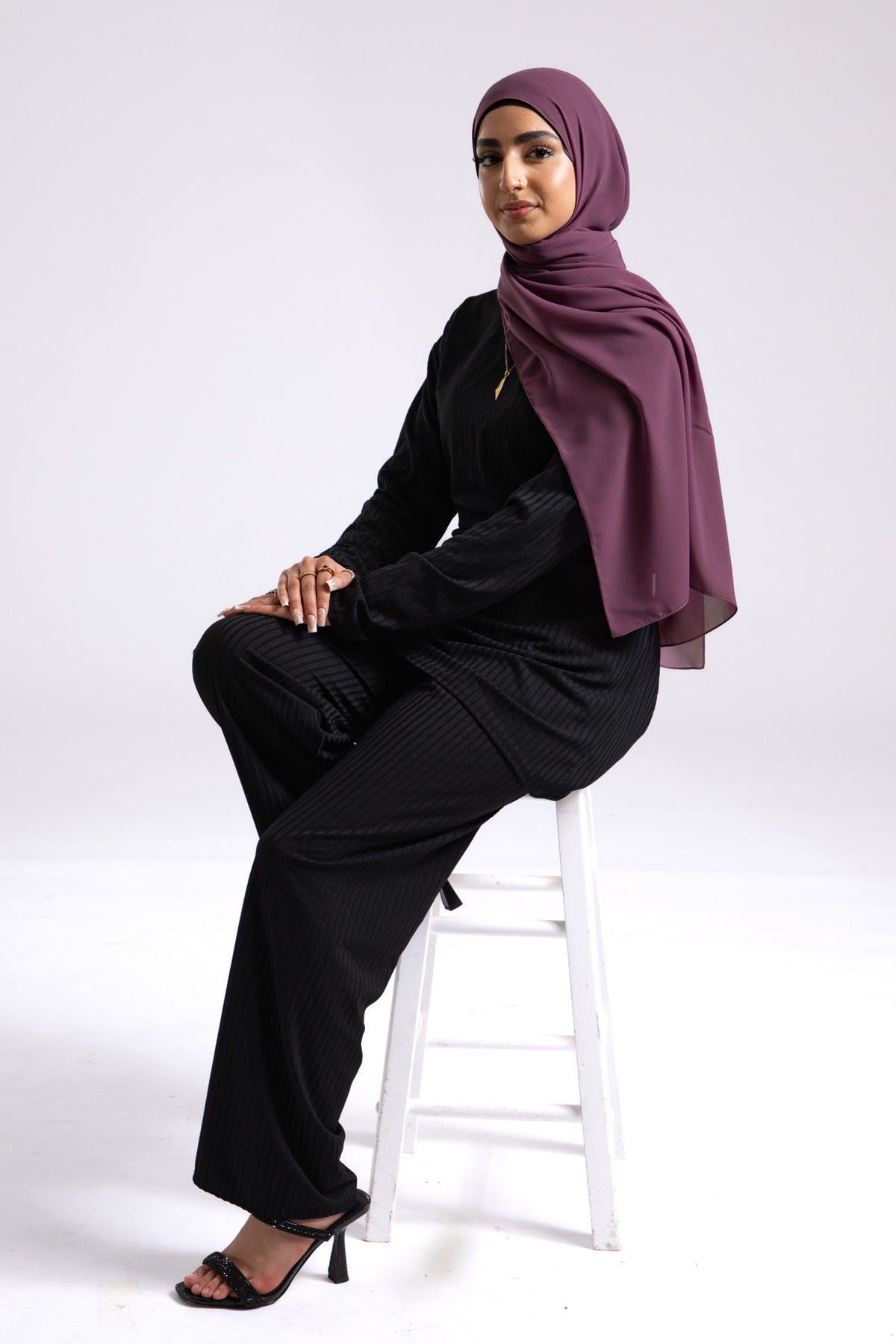 Amethyst Soft Chiffon Hijab
