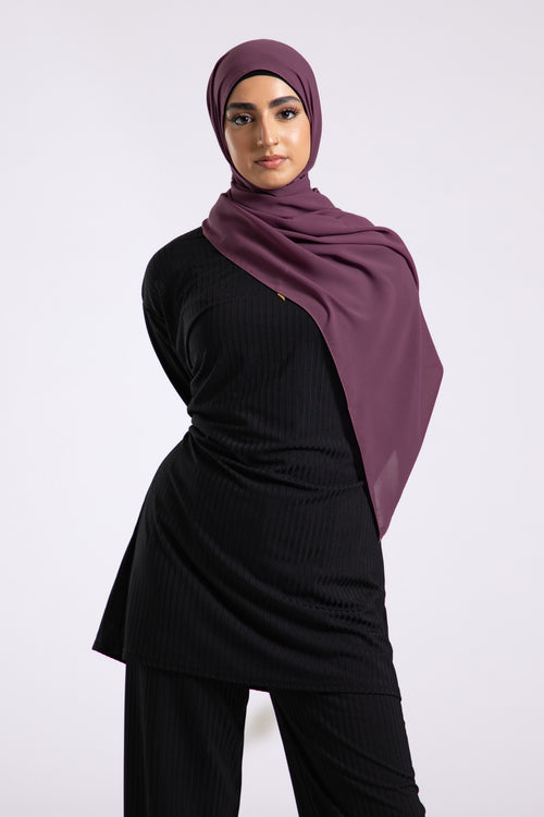 Soft Chiffon Hijab - Amethyst