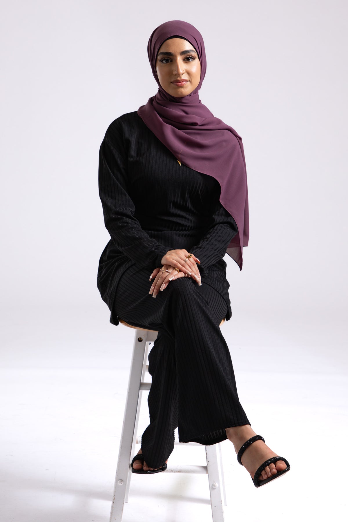 Amethyst Soft Chiffon Hijab