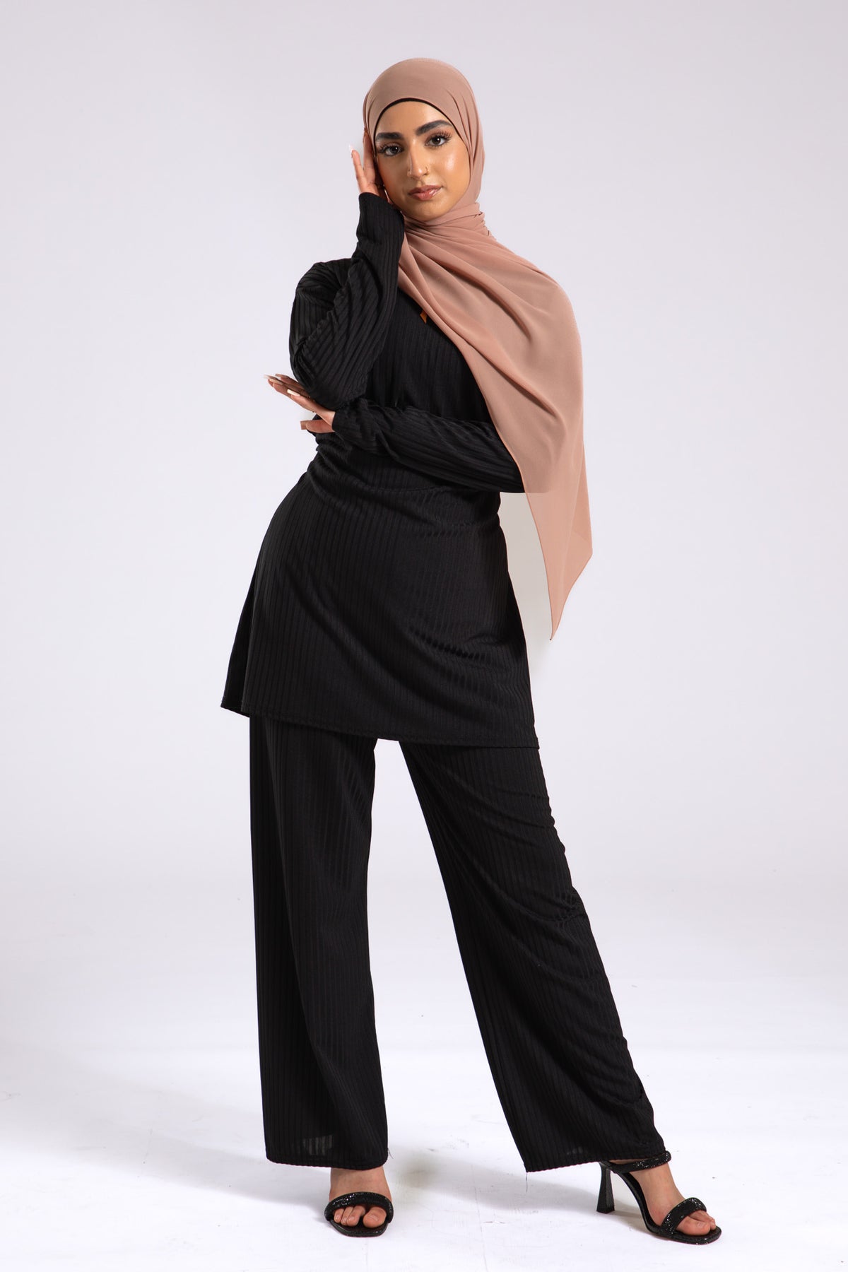 Macchiato Crepe Chiffon Hijab