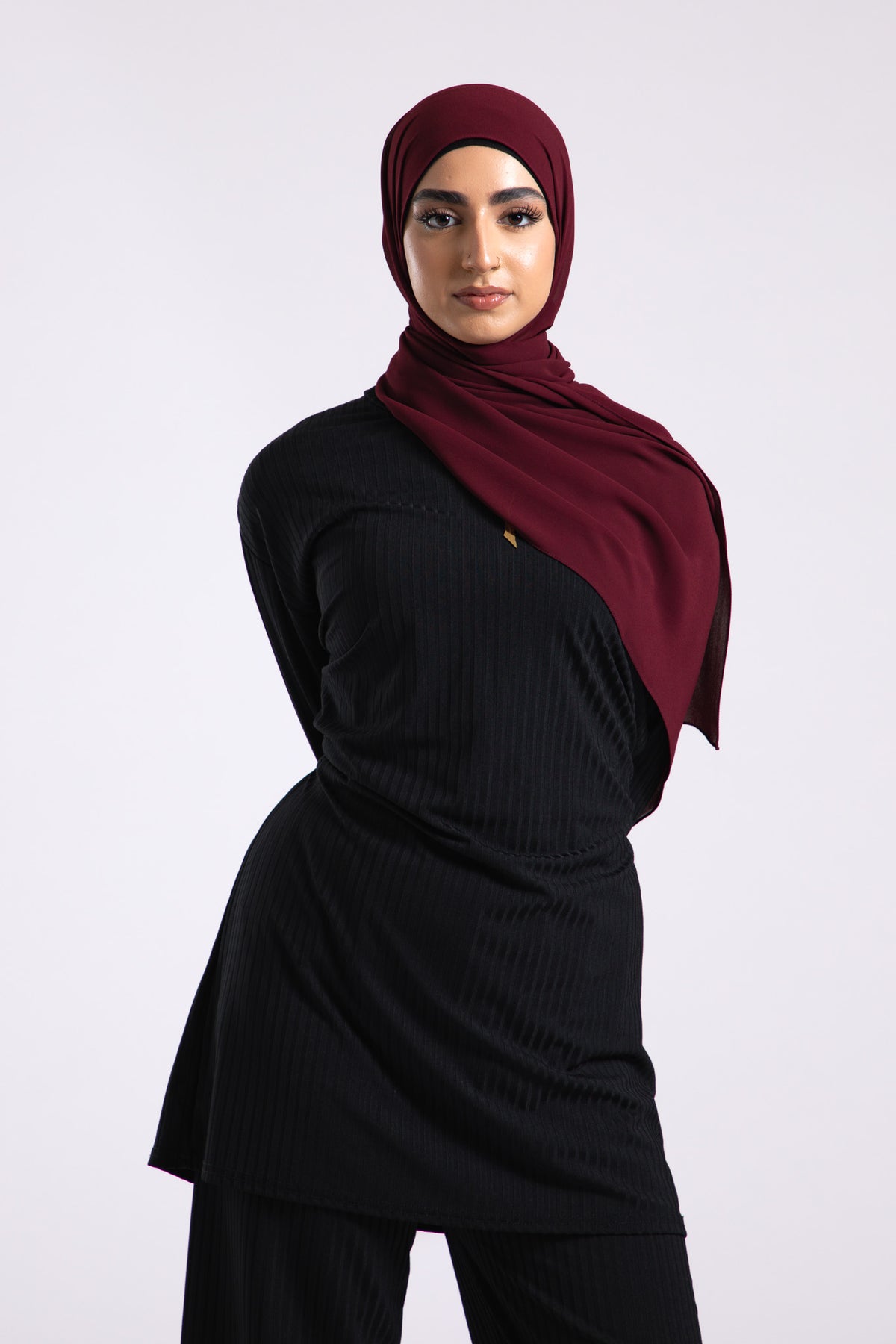 Sangria Crepe Chiffon Hijab