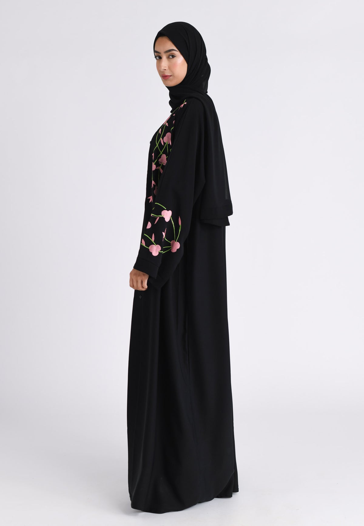 Falling Zahra Open Abaya