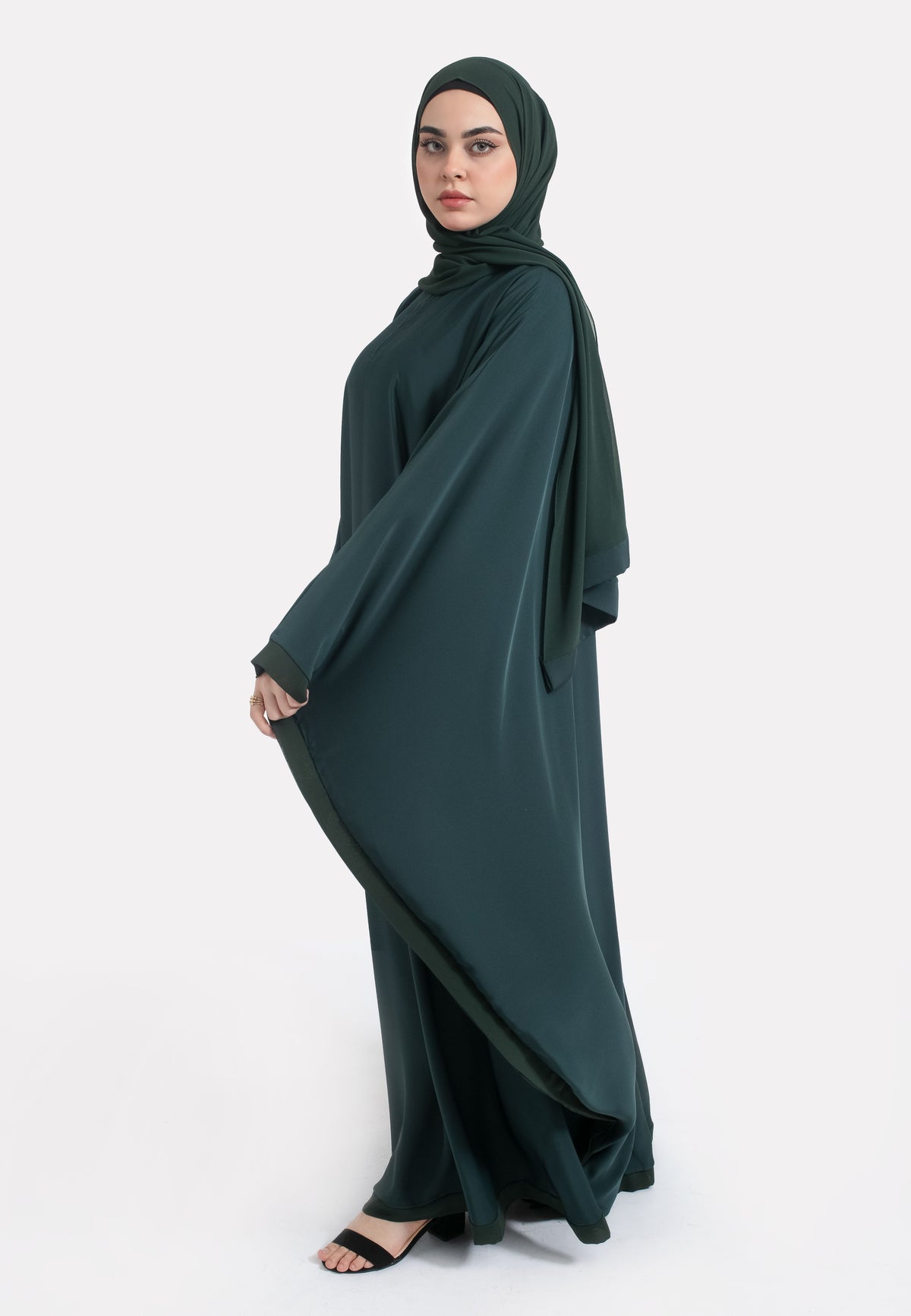 Forest Green Butterfly Farasha