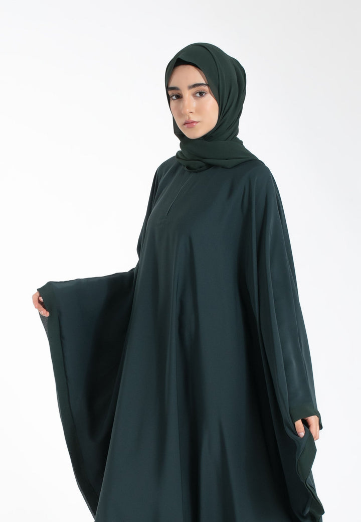 Modest Forest Green Farasha