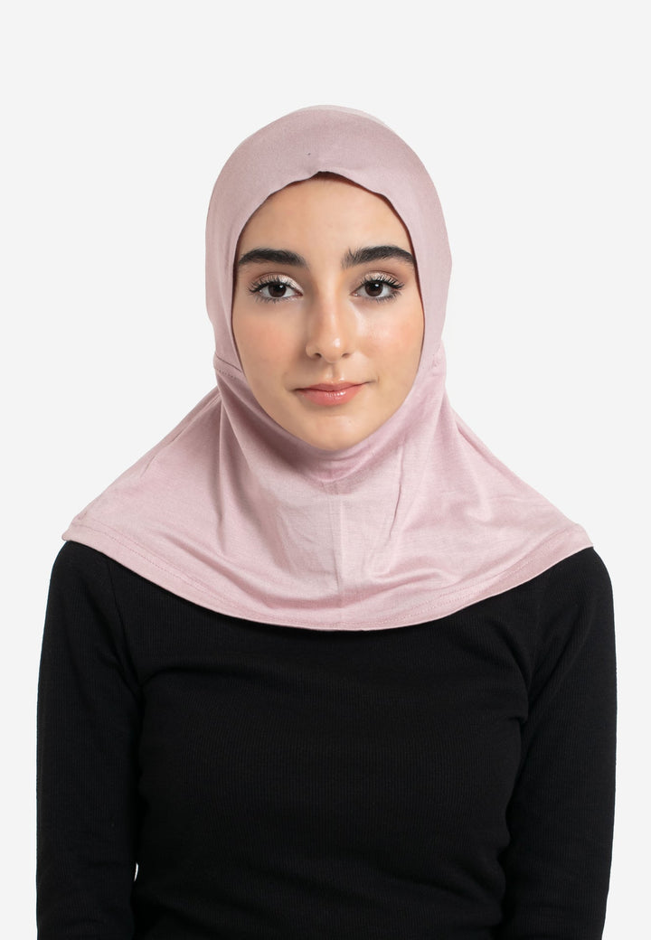 Flamingo Full Coverage Hijab Cap - Front
