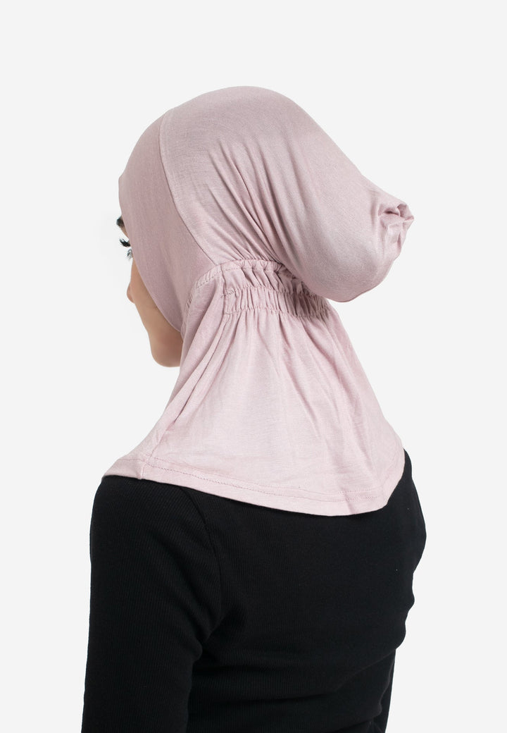 Flamingo Full Coverage Hijab Cap - Back