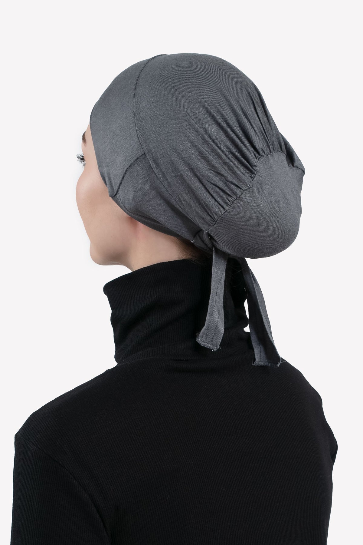 Tie Back Hijab Cap - Fossil Grey Hayah Al-Muslimah