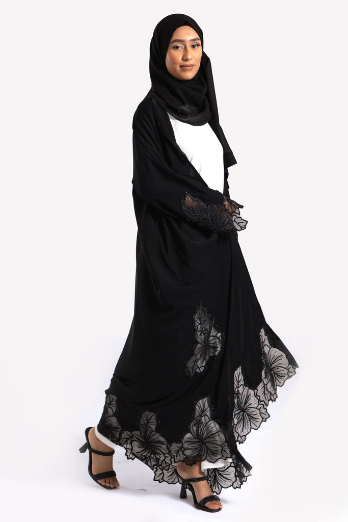 Hibiscus-Khaleeji-Open-Abaya-