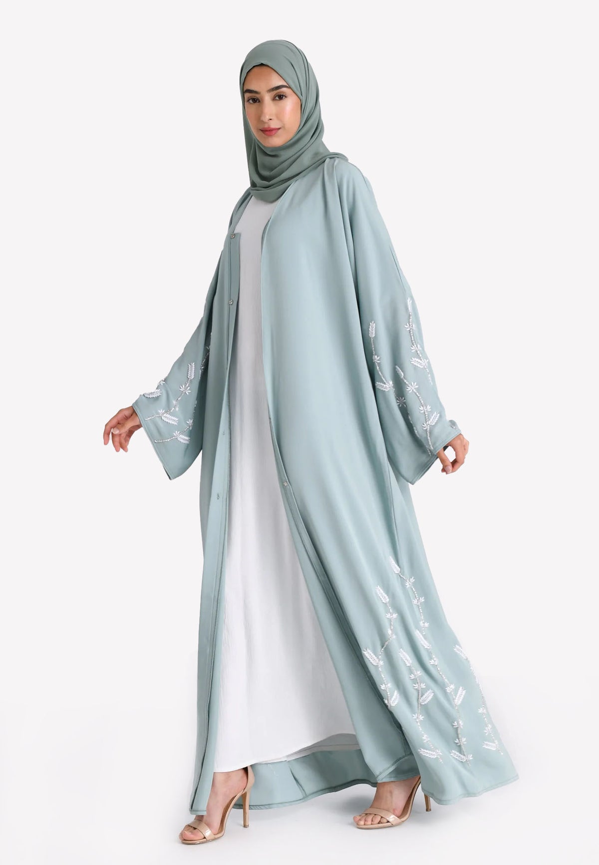 Luxury Maldives Abaya - Front