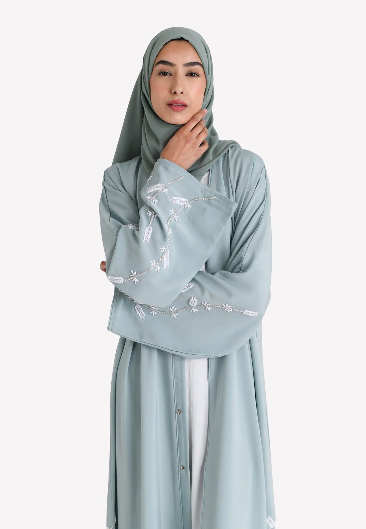 Luxury Maldives Abaya - Details