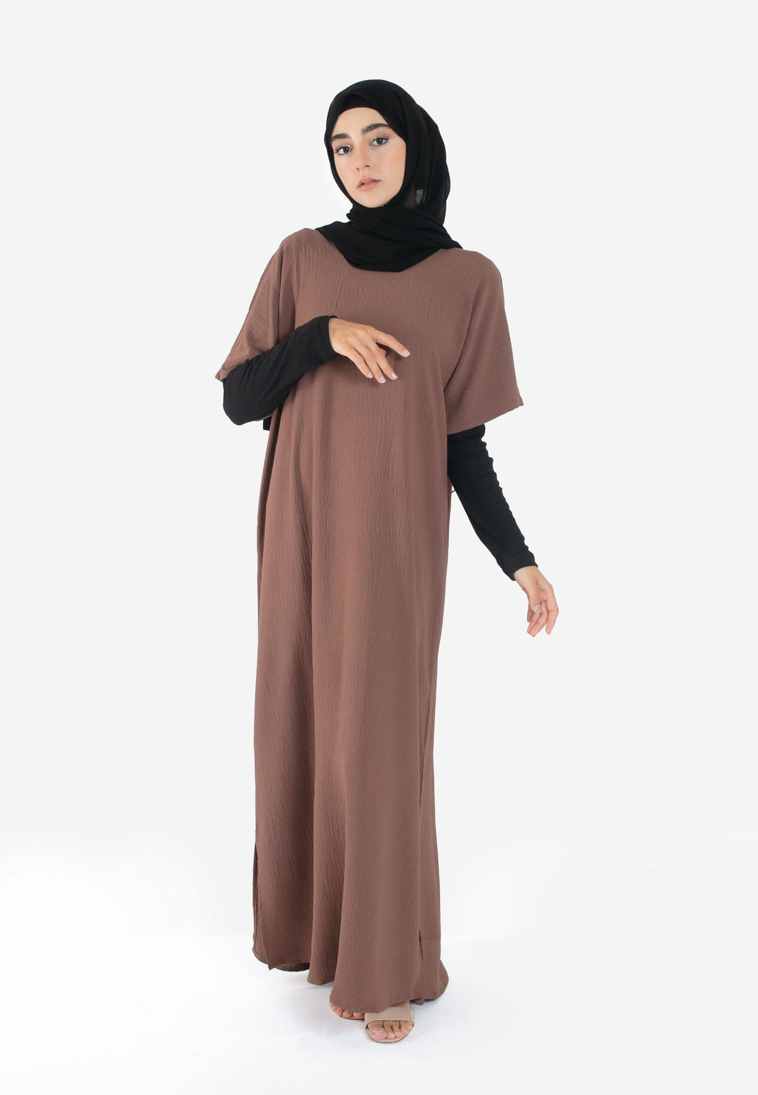 Mocha Inner Slip Dress