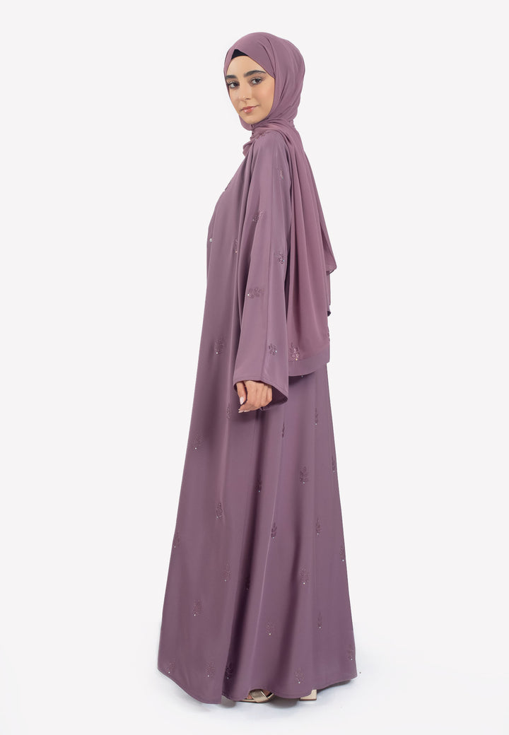 Side - Mulberry Swarovski Abaya
