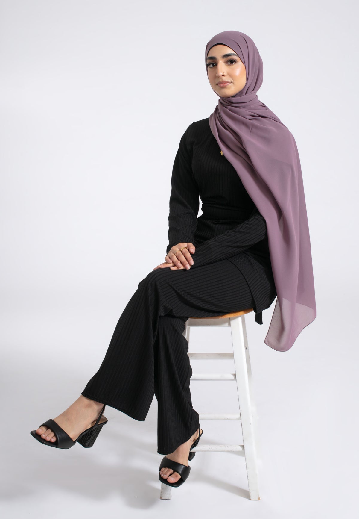 Mulberry Soft Chiffon Hijab