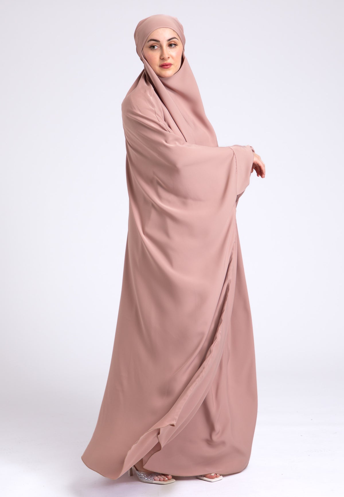 Nude One-Piece Full Length Jilbab