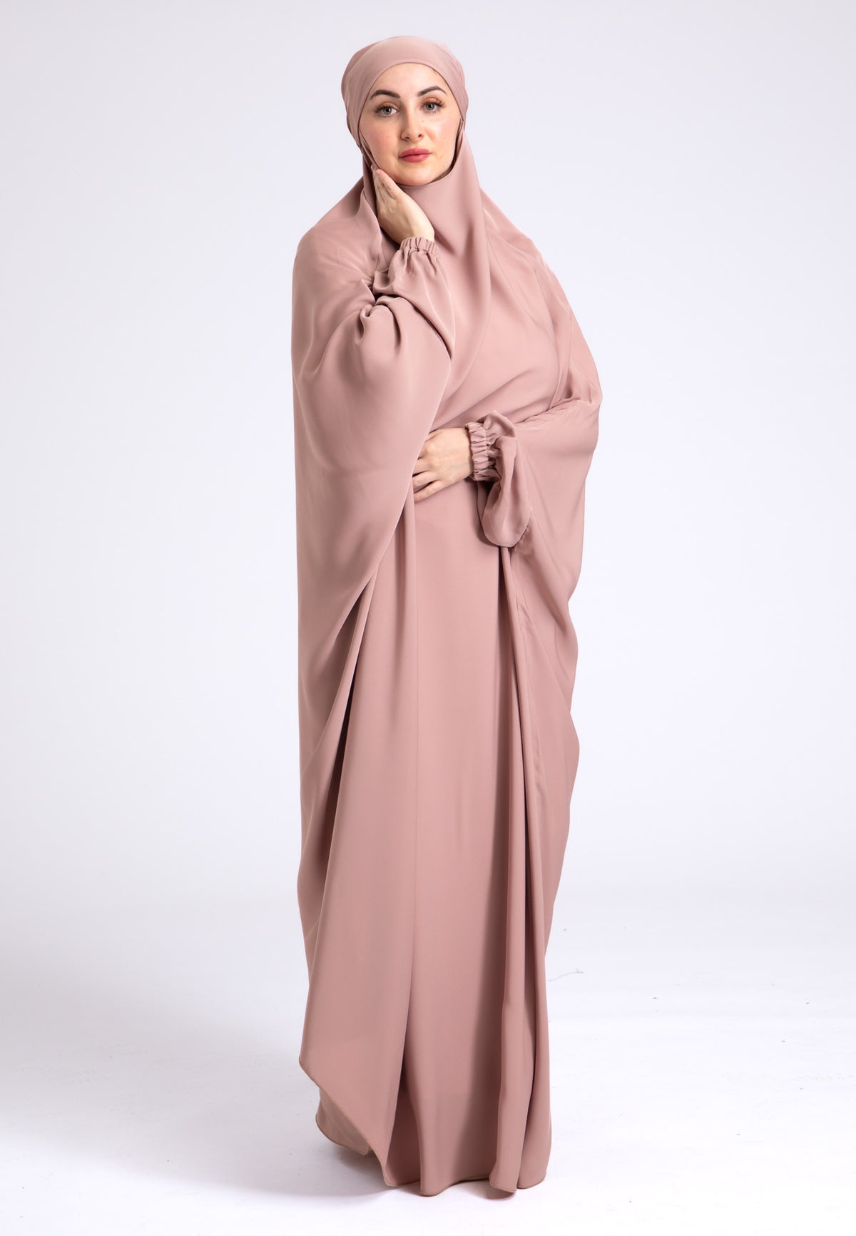 Nude One-Piece Full Length Jilbab