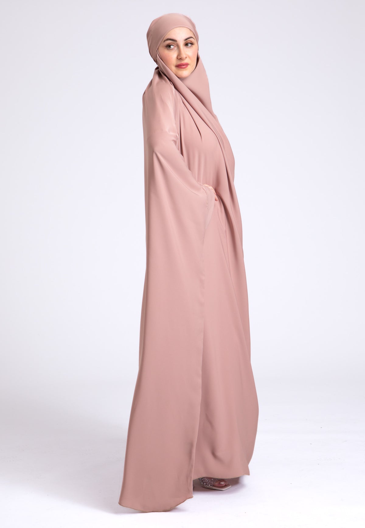 Nude One-Piece Full Length Jilbab