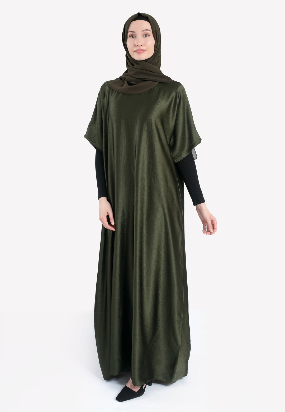 satin inner dress Inner Silk Dress Mn Nur Fashion