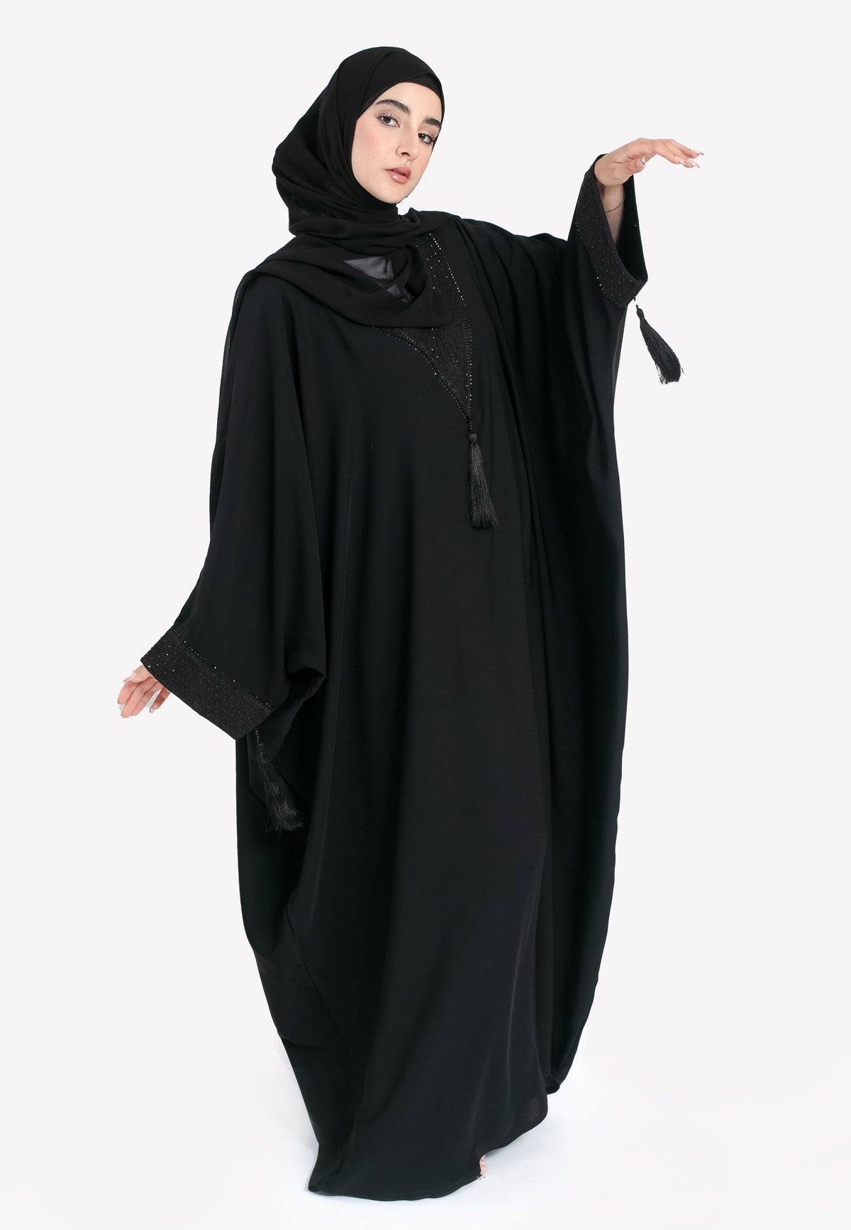 Black on Black Tatreez Farasha