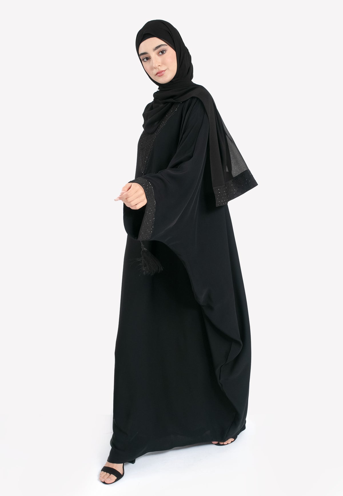 Black on Black Tatreez Farasha