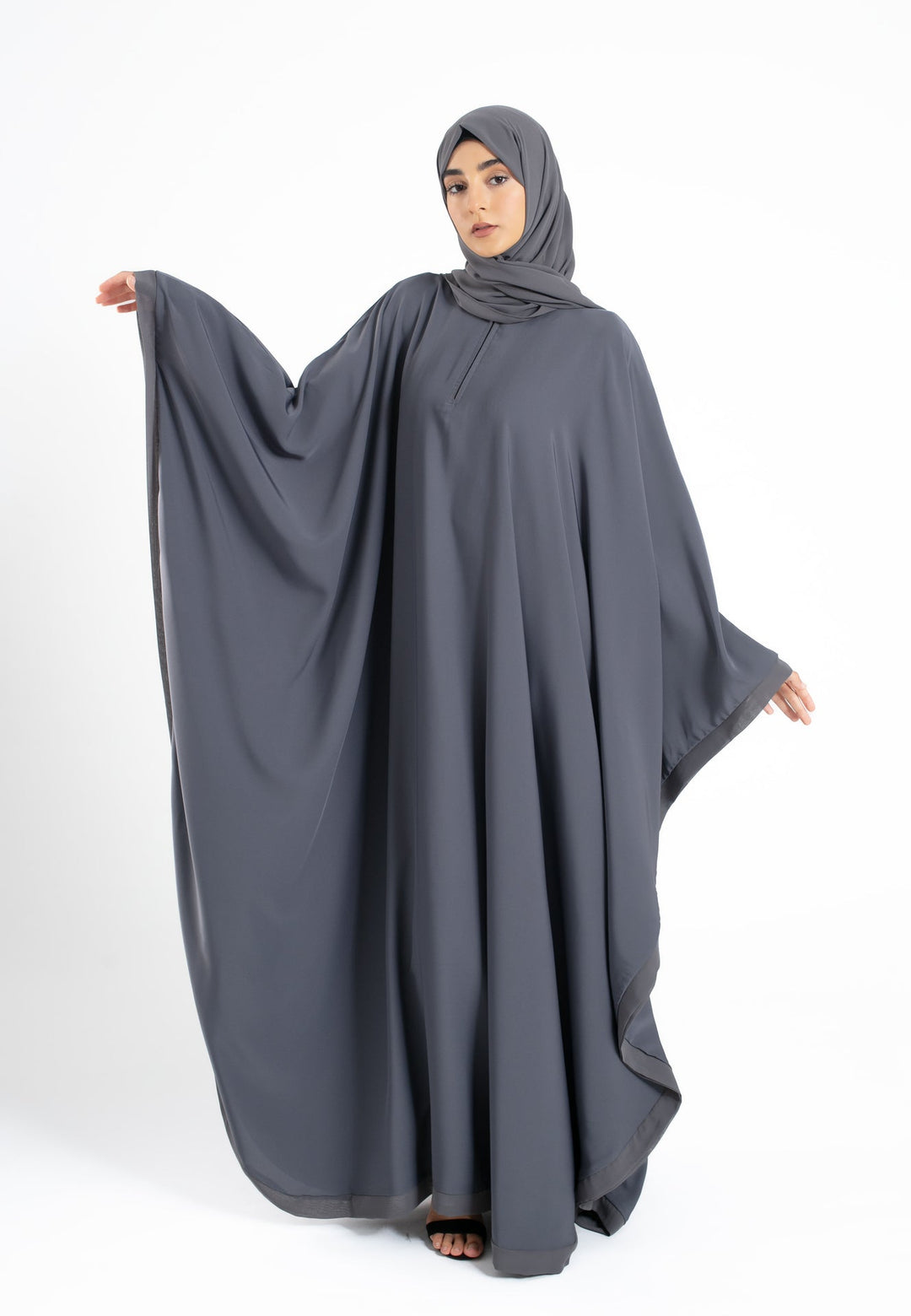 Pebble Grey Butterfly Farasha