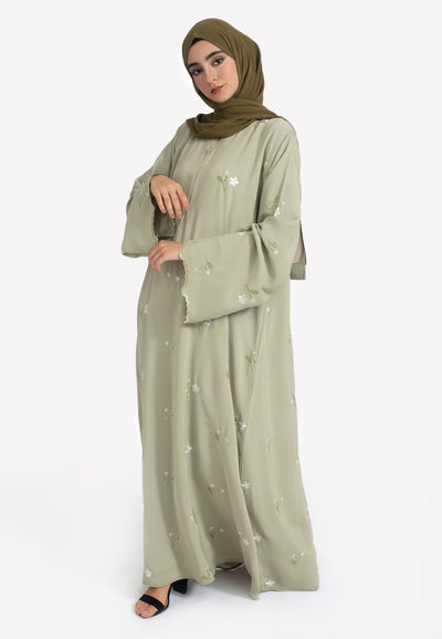 Pistachio Abaya