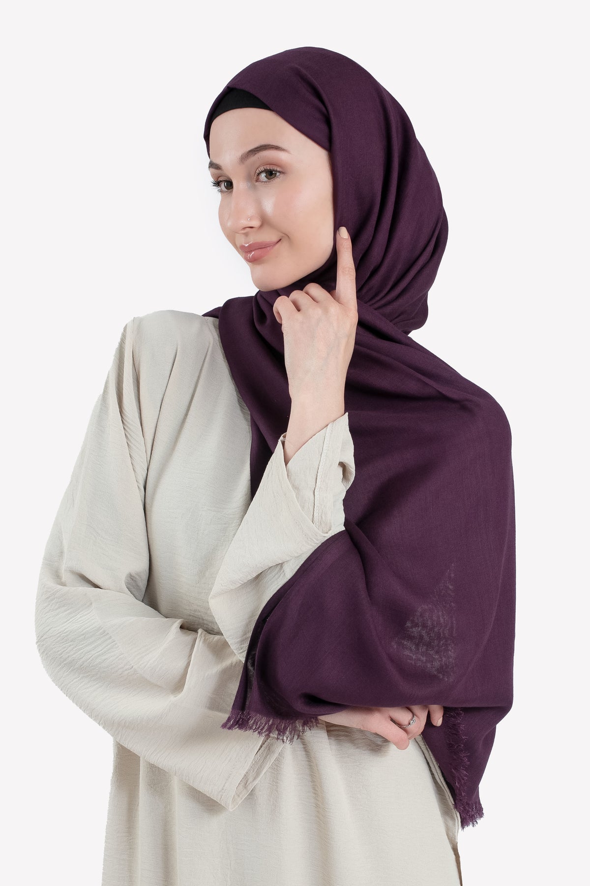 Purple Modal Hijab