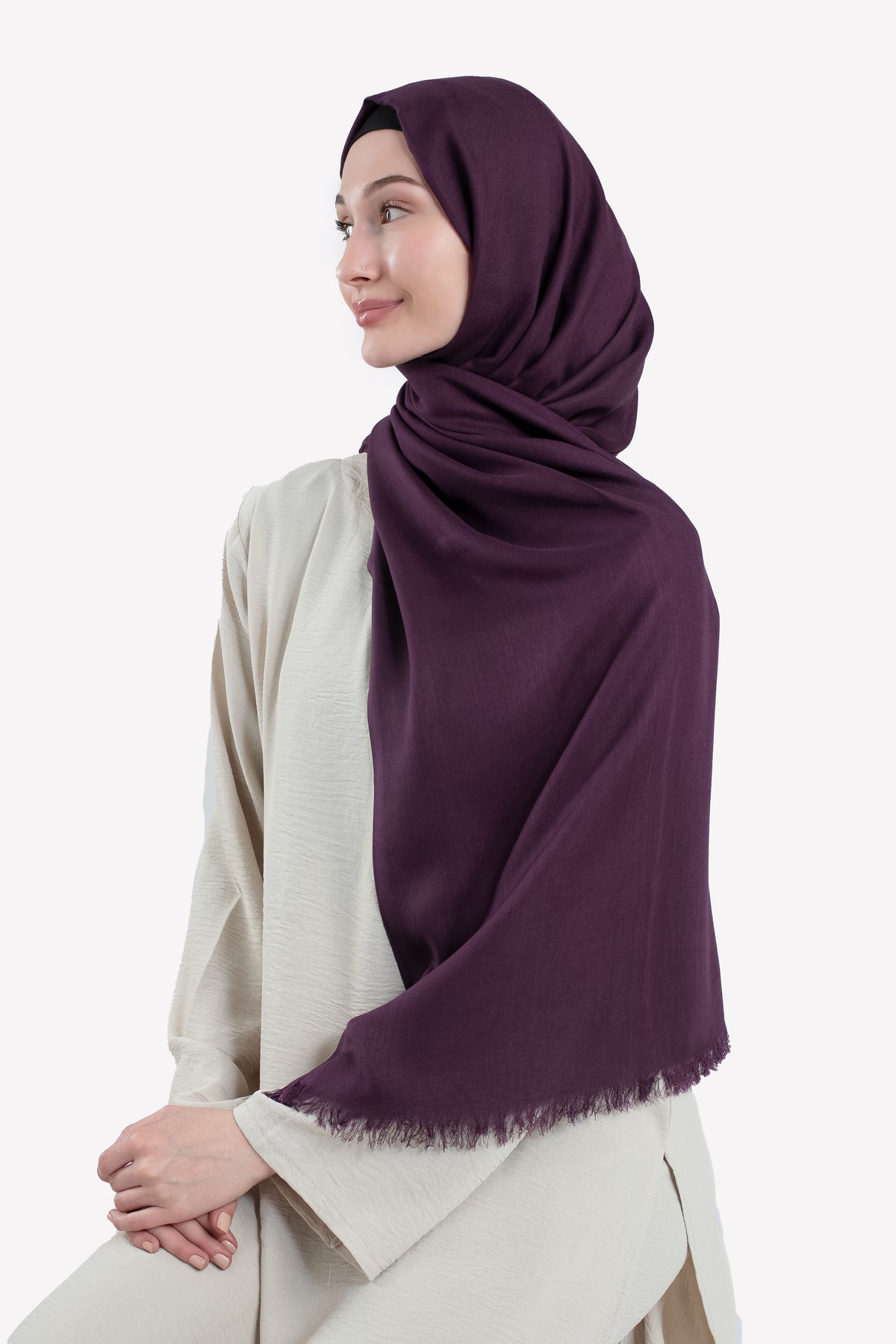 Purple Modal Hijab