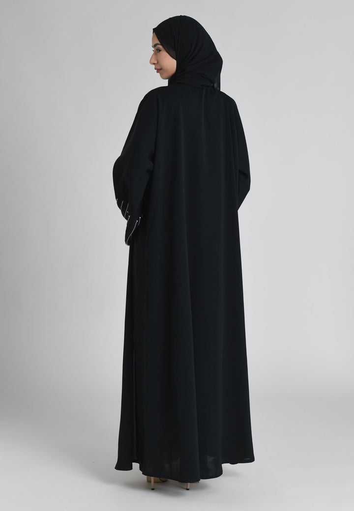 Qamaree Luxury Closed Sequin Abaya