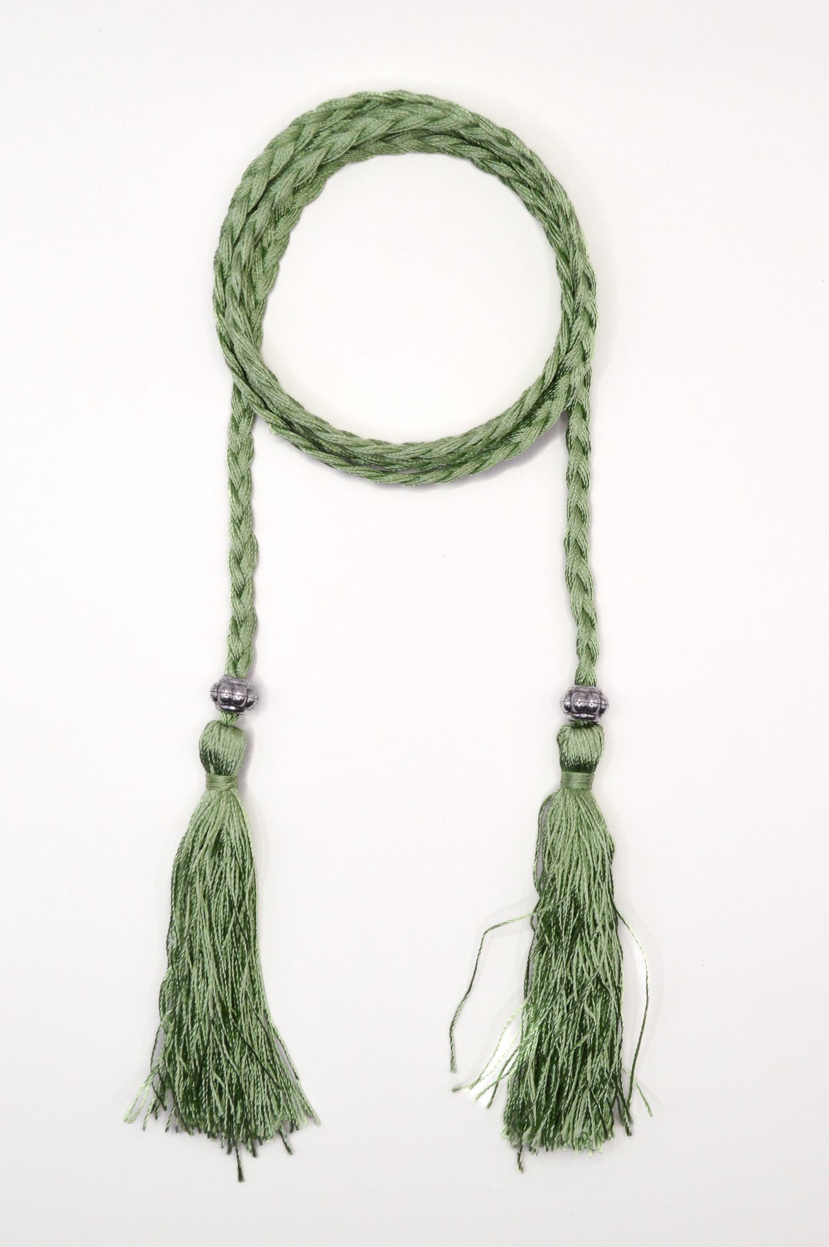 Plaited Tassel Belt - Mint Green Hayah Al-Muslimah