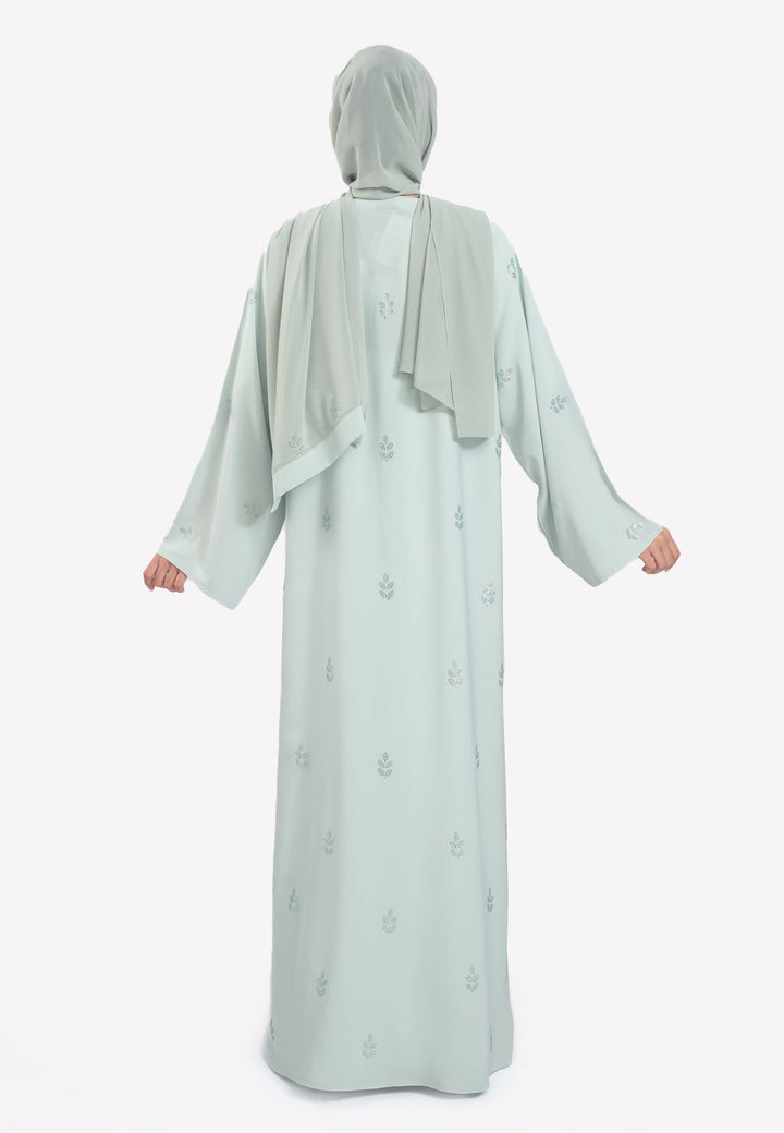 Back - Swarovski Sage Open Abaya