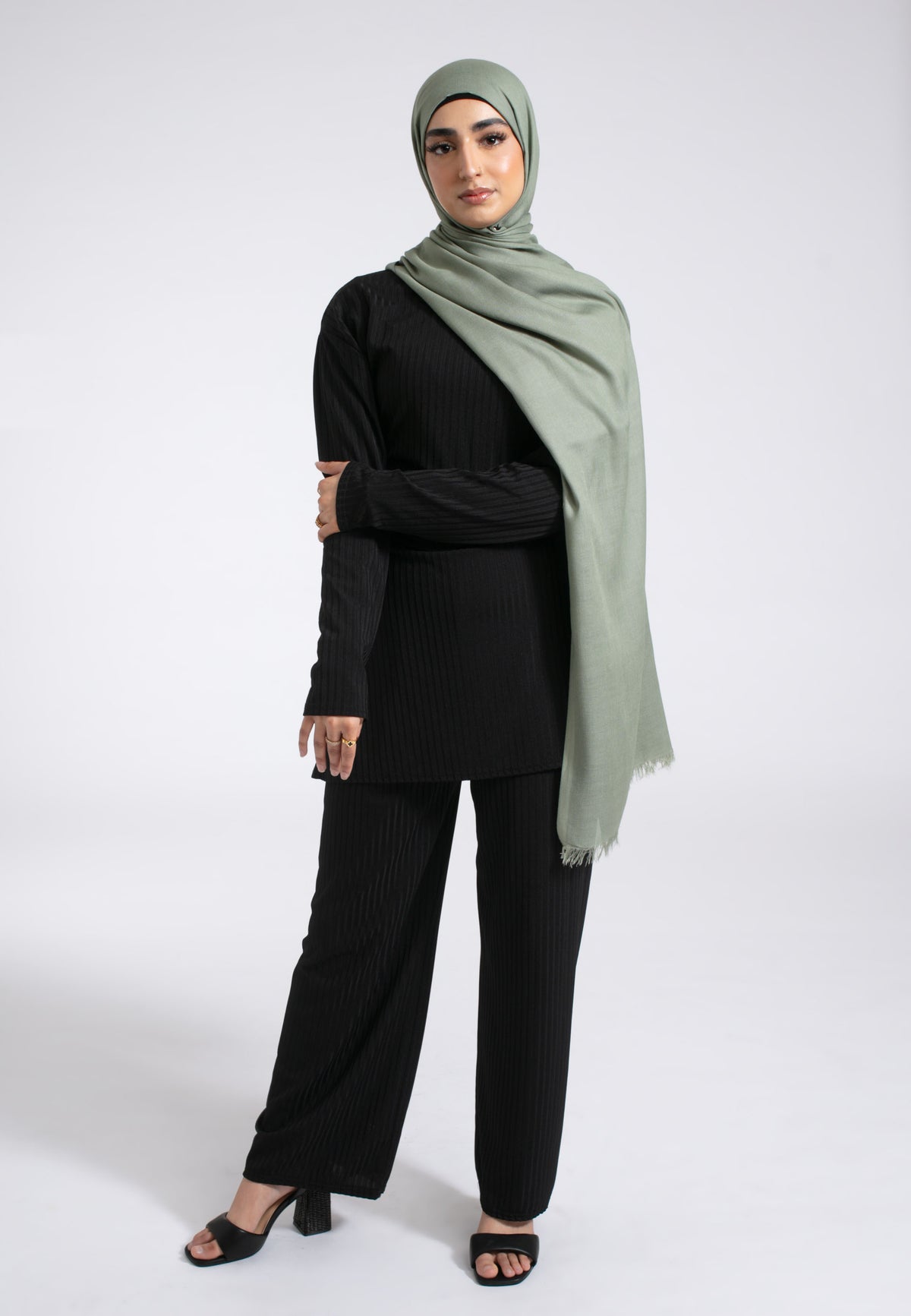 Sage Green Modal Hijab